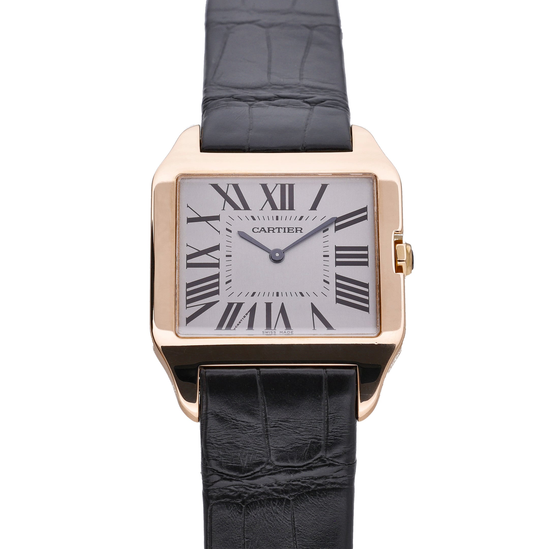Cartier Santos Dumont W2006951 Silver Dial at Sonning Vintage Watches