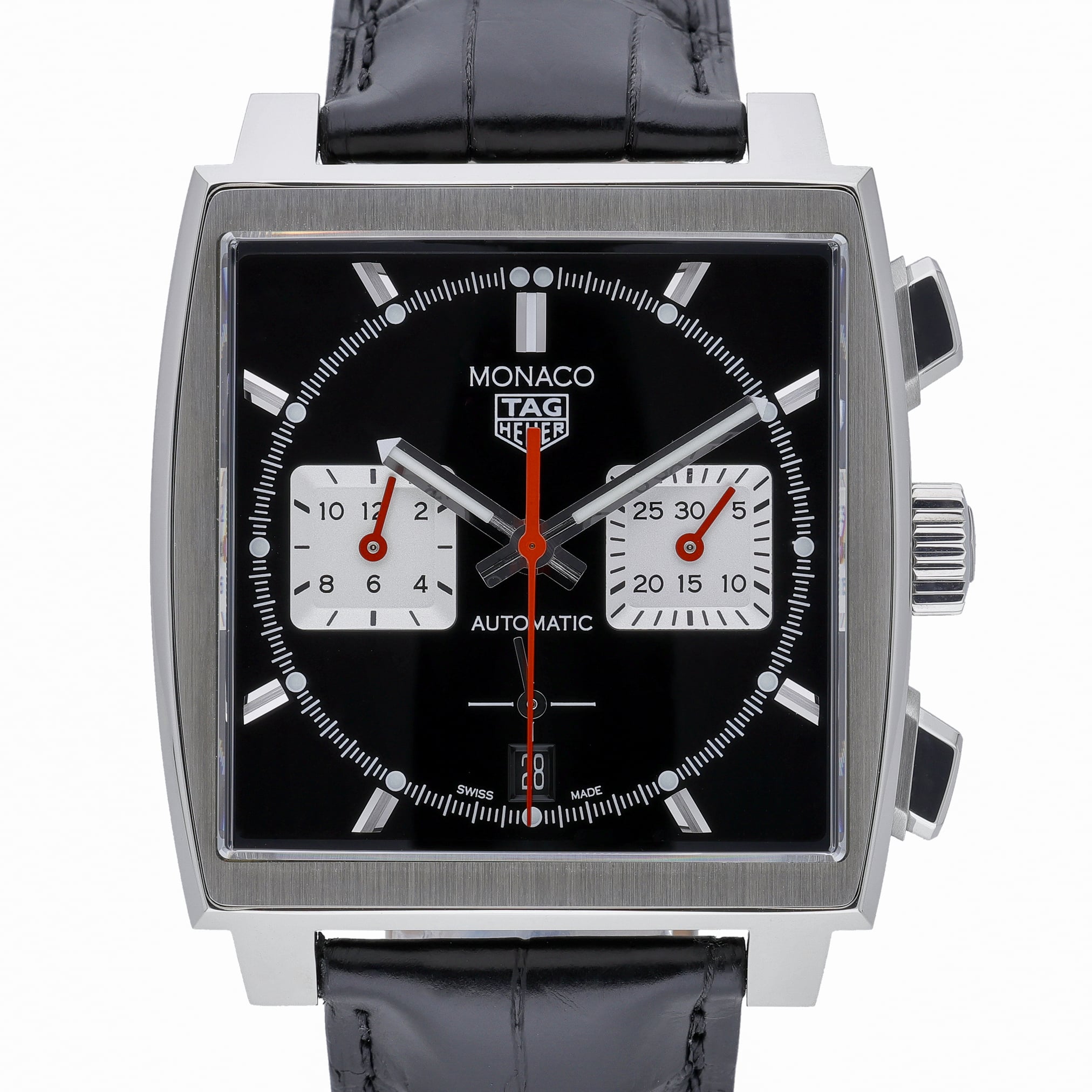 Tag Heuer Monaco CBL2113.BA0644 Black Dial at Sonning Vintage Watches