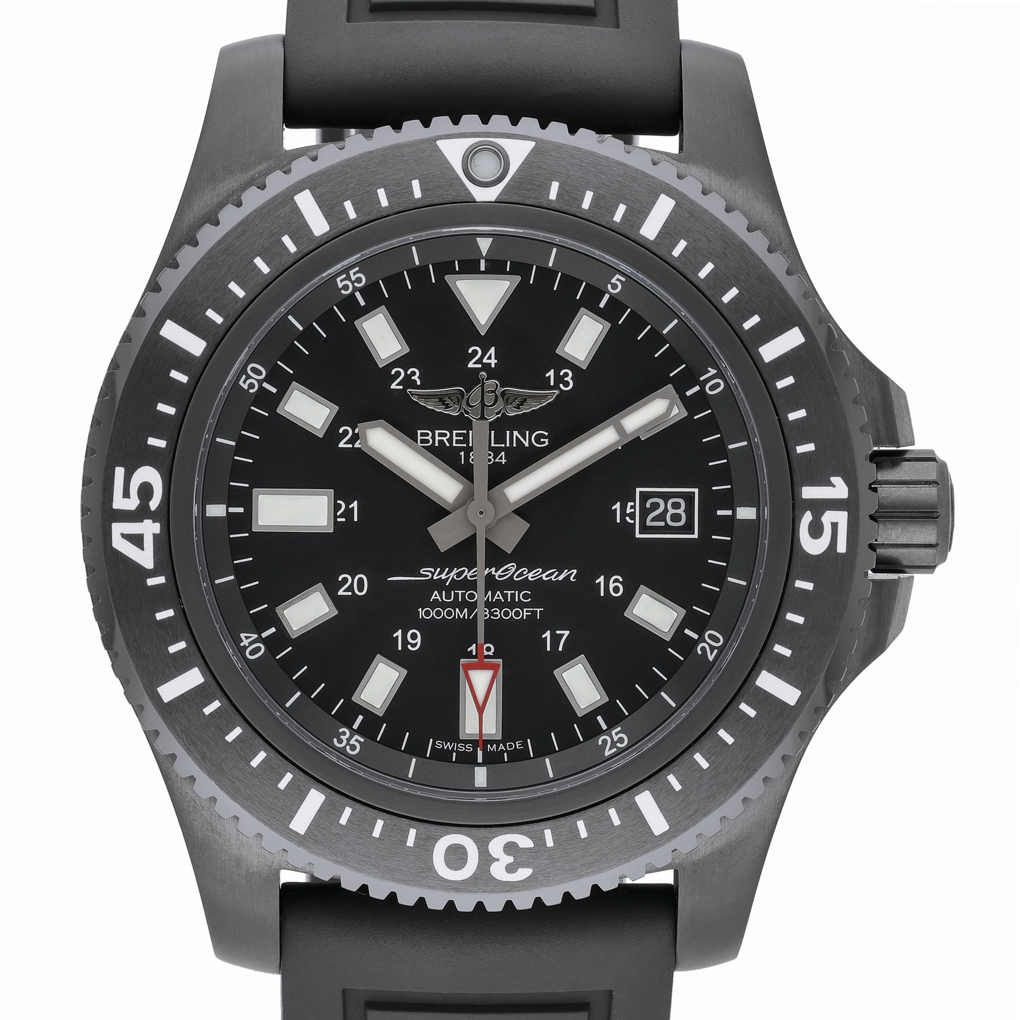 Breitling Superocean 44 M17393 Black Dial at Sonning Vintage Watches