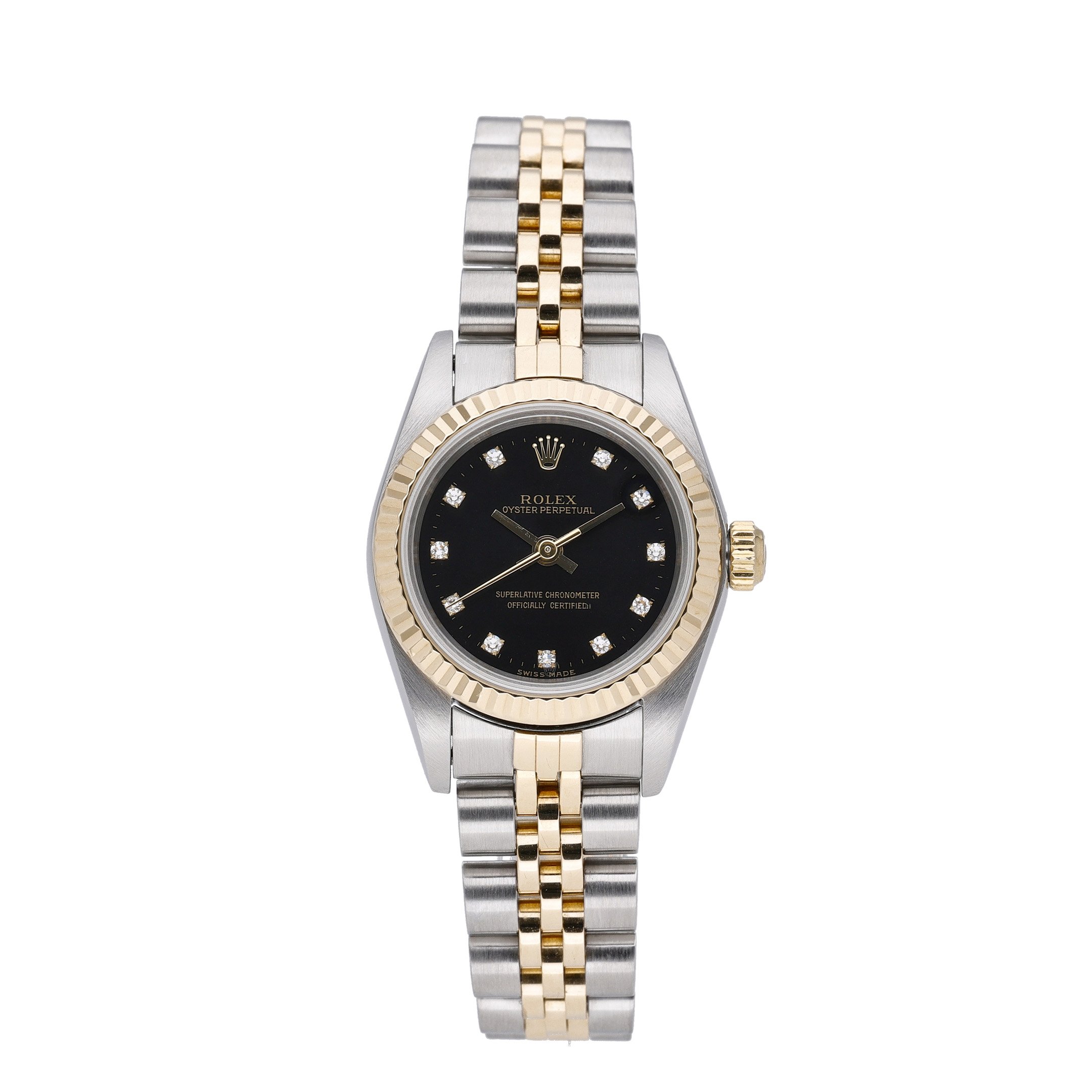 ROLEX OYSTER PERPETUAL LADY 76193 3コマ ROLEX OYSTER PERPETUAL LADY 76193 3コマ Rolex Oyster