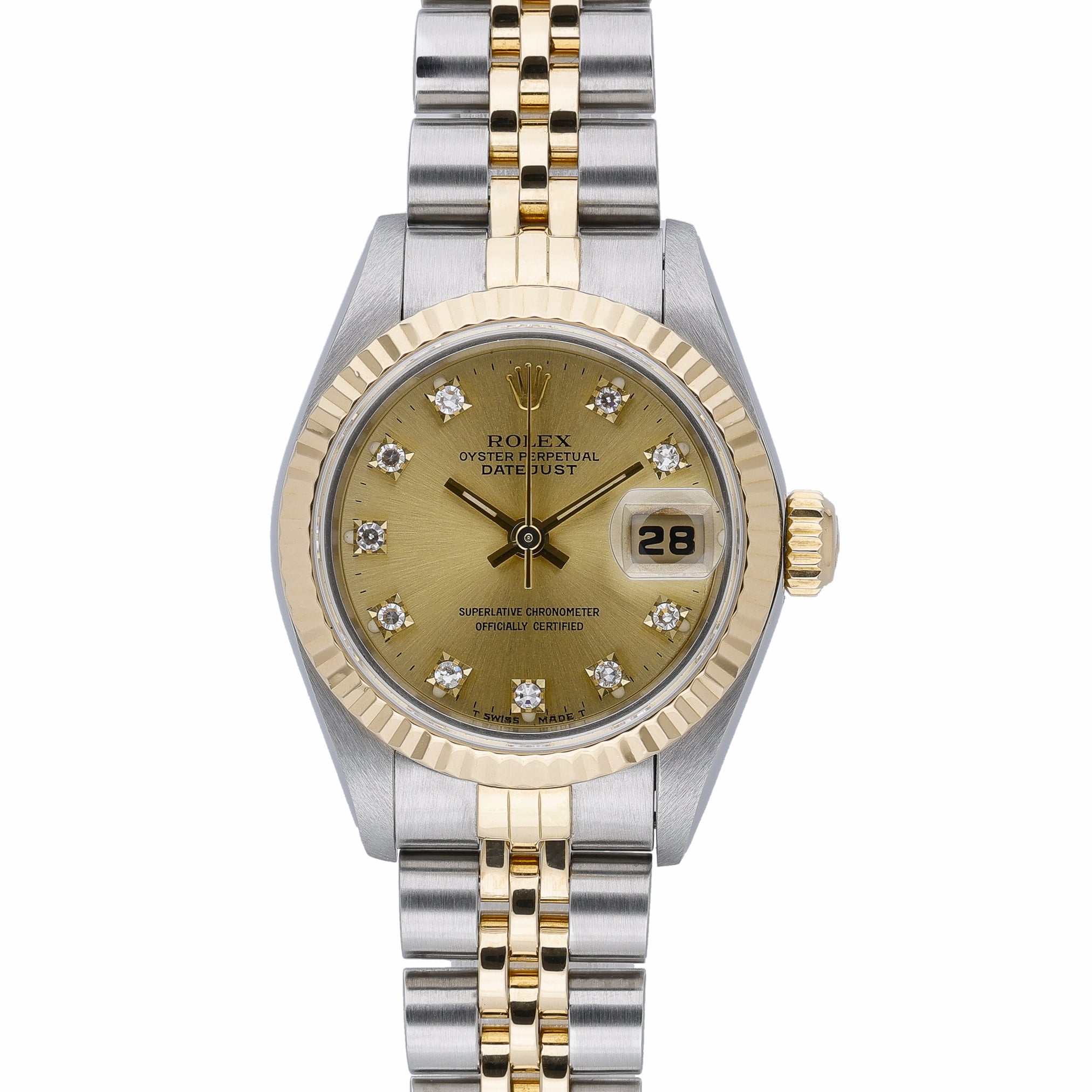 Rolex Datejust 69173 Champagne Dial at Sonning Vintage Watches