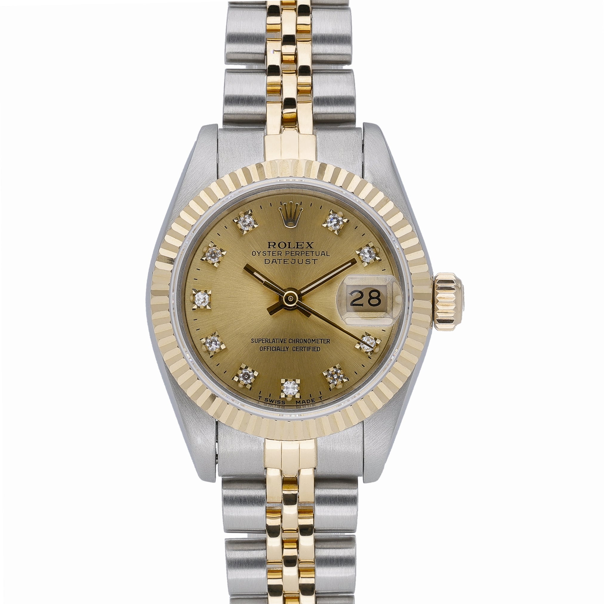 Rolex Datejust 69173 Champagne Dial at Sonning Vintage Watches