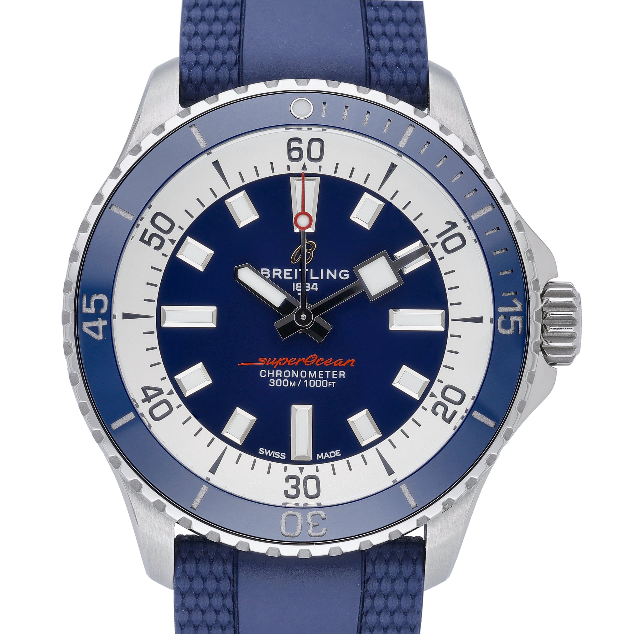 Breitling Superocean 44 A17375E71C1S1 Blue Dial at Sonning Vintage Watches