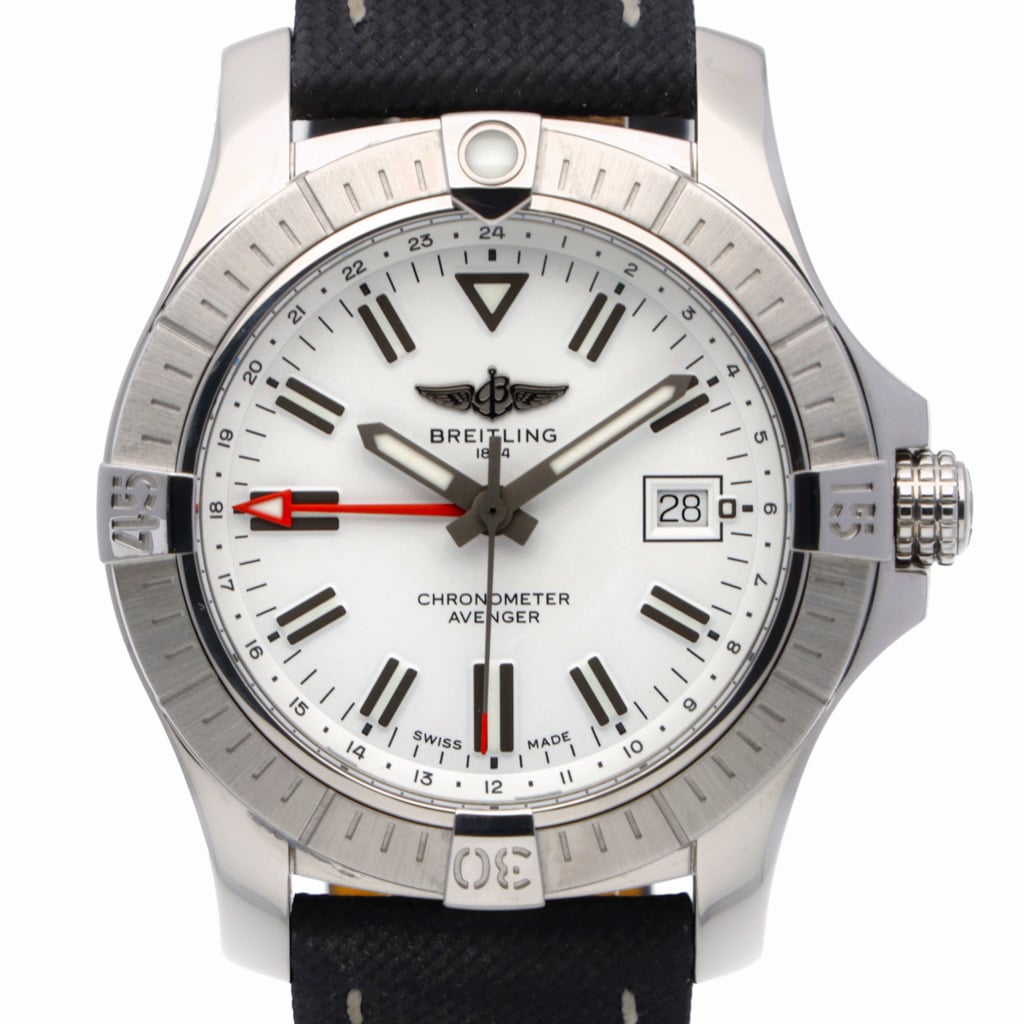 BREITLING AVENGER AUTOMATIC GMT 43 A32397 SKU: 45159 BQ Watches