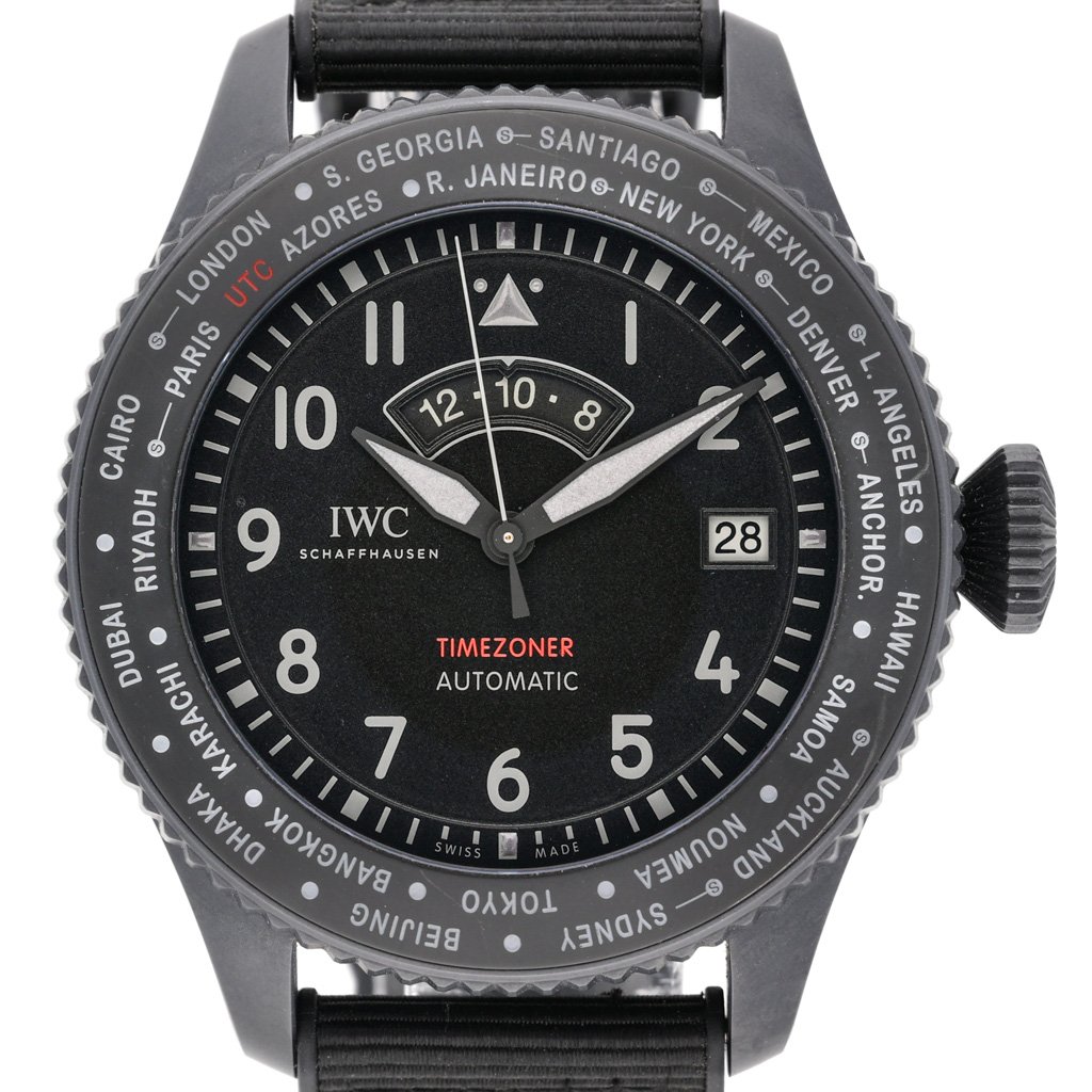 Iwc Pilot Chronograph Top Gun at Sonning Vintage Watches
