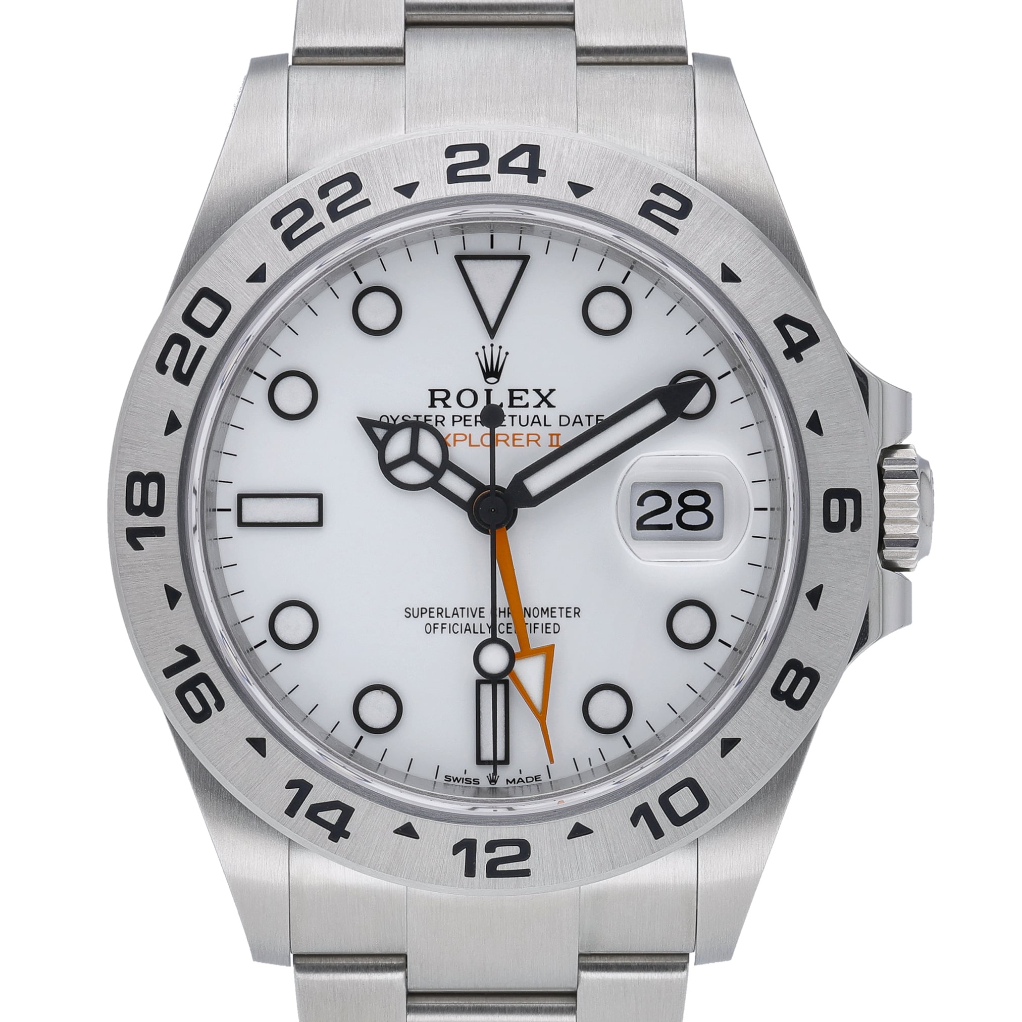 Rolex Explorer II 226570 White Dial at Sonning Vintage Watches