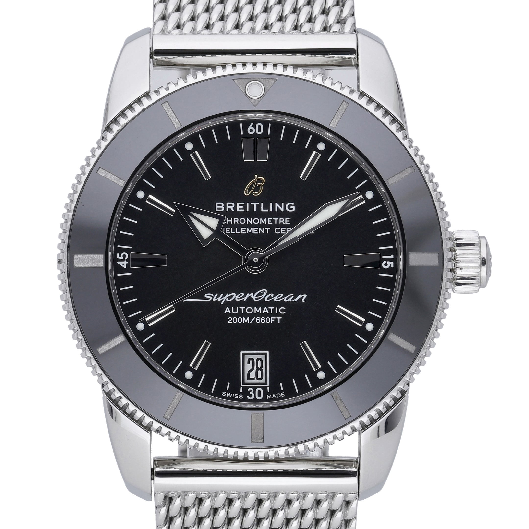 Breitling Superocean Heritage II 42 AB2010121 Black Dial at Sonning Vintage Watches
