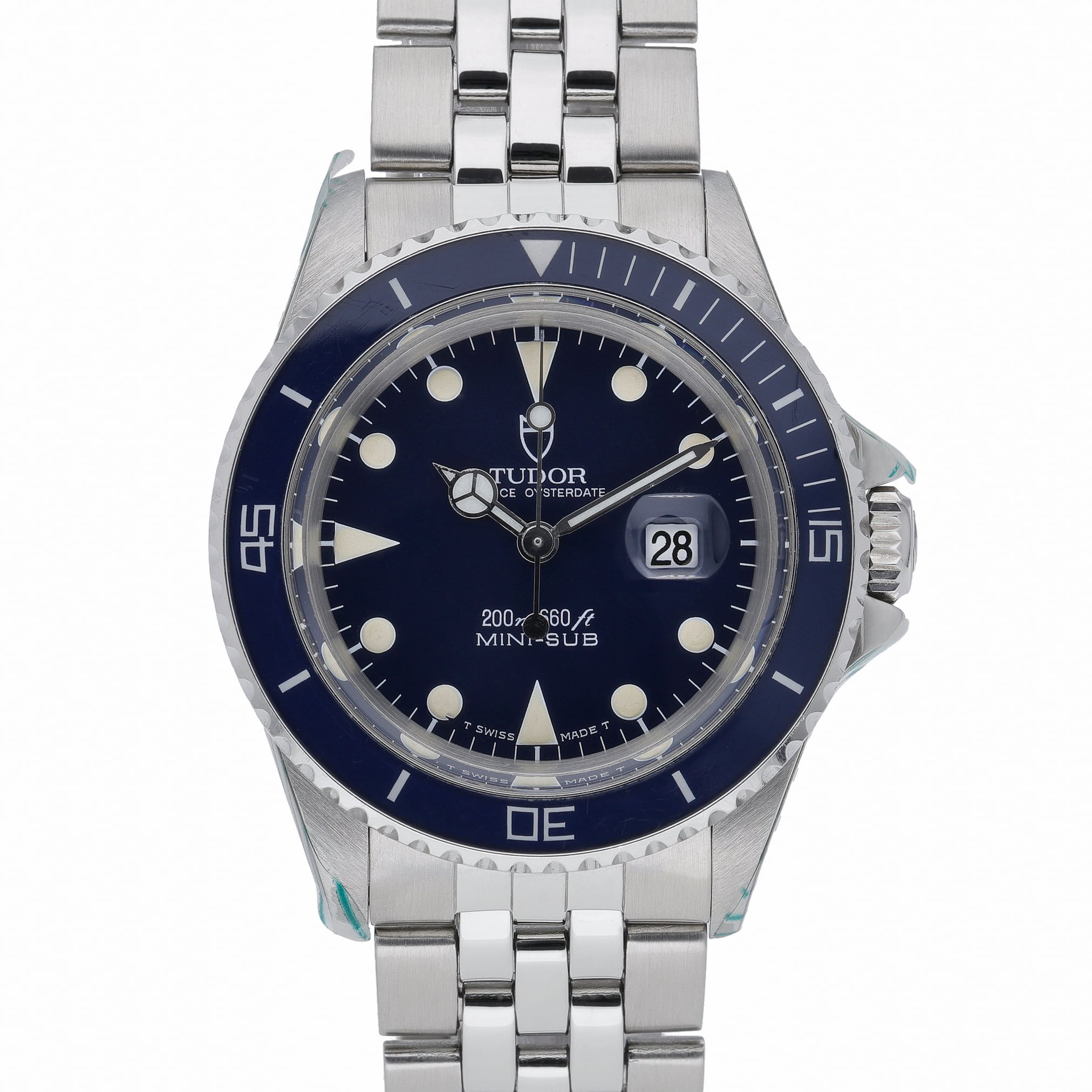 Tudor Submariner 73090 Blue Dial at Sonning Vintage Watches
