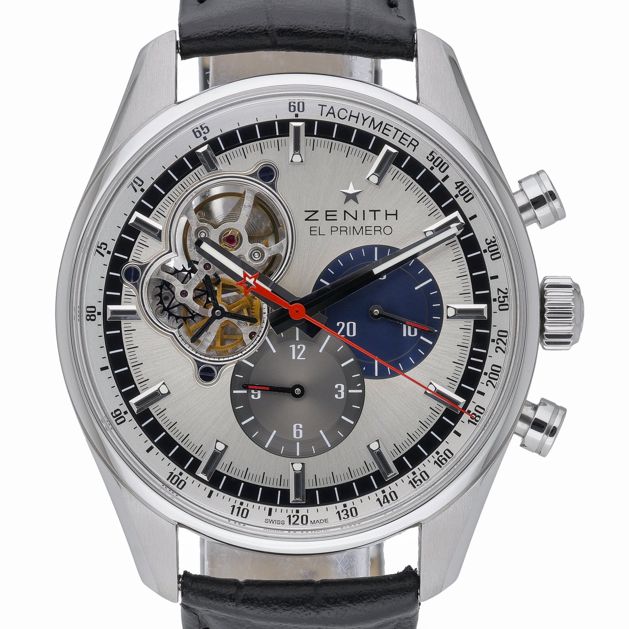 Zenith El Primero Chronomaster 03.2040.4061/69.C496 Silver Dial at Sonning Vintage Watches