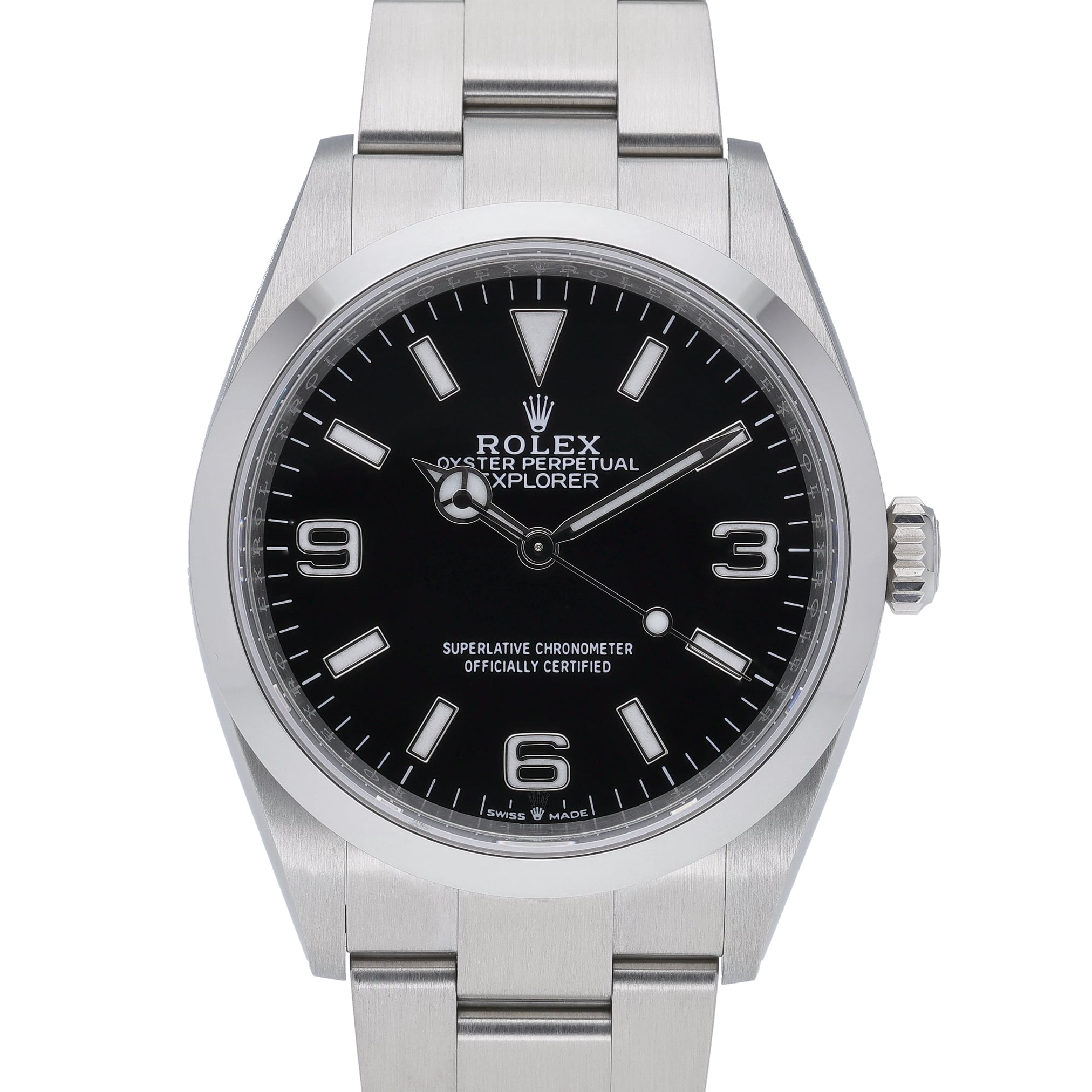Rolex Explorer 124270 Black Dial at Sonning Vintage Watches