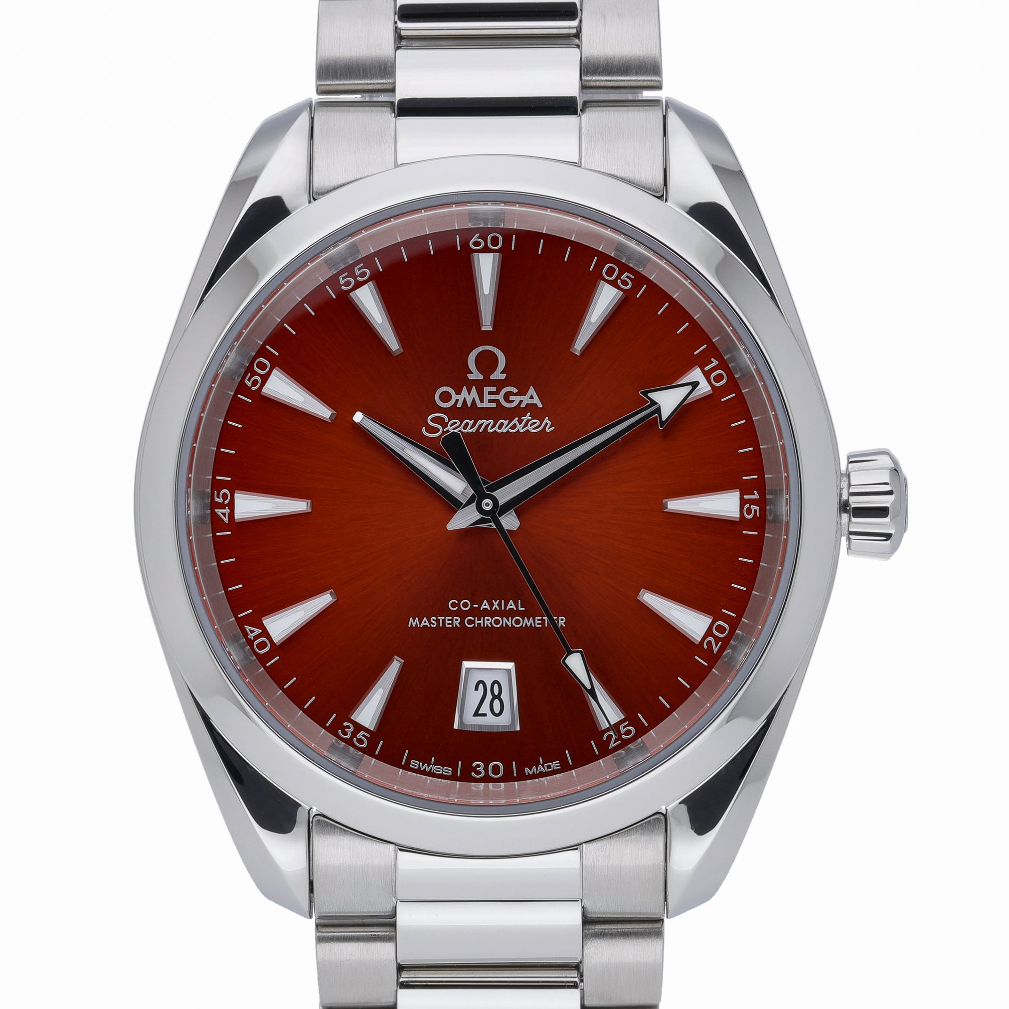 Omega Seamaster 220.10.38.20.13.003 Red Dial at Sonning Vintage Watches