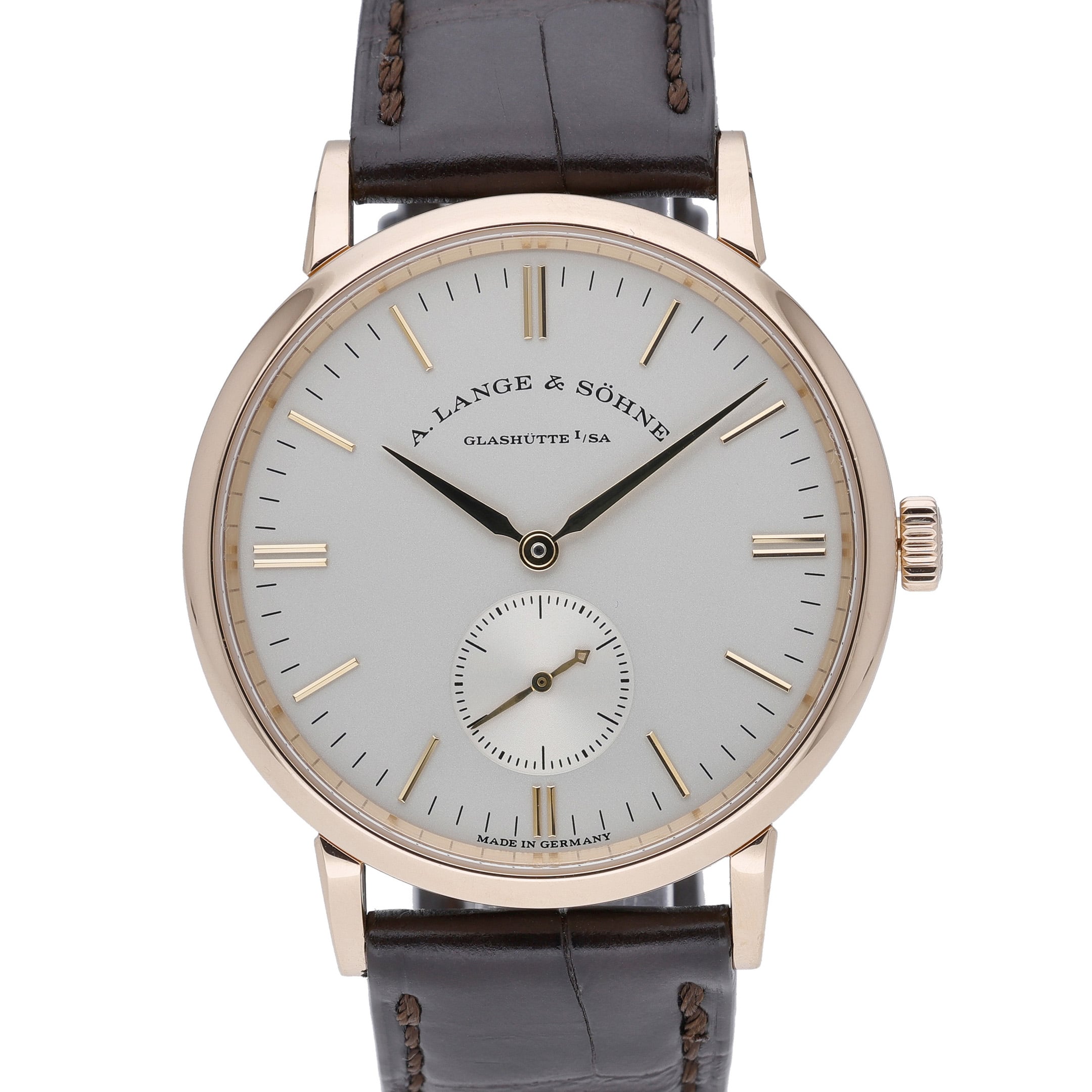 A. Lange & Söhne Saxonia 219.032 Silver Dial at Sonning Vintage Watches