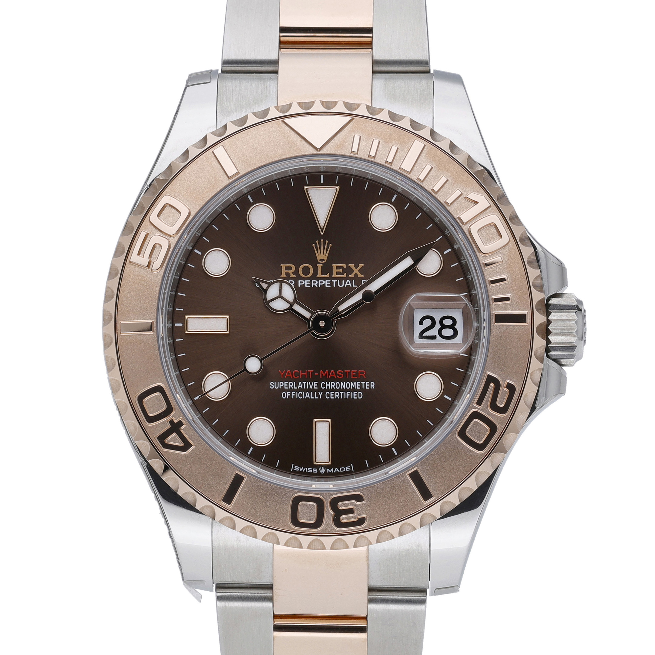 Rolex Yacht-Master 37 268621 Chocolate Dial at Sonning Vintage Watches