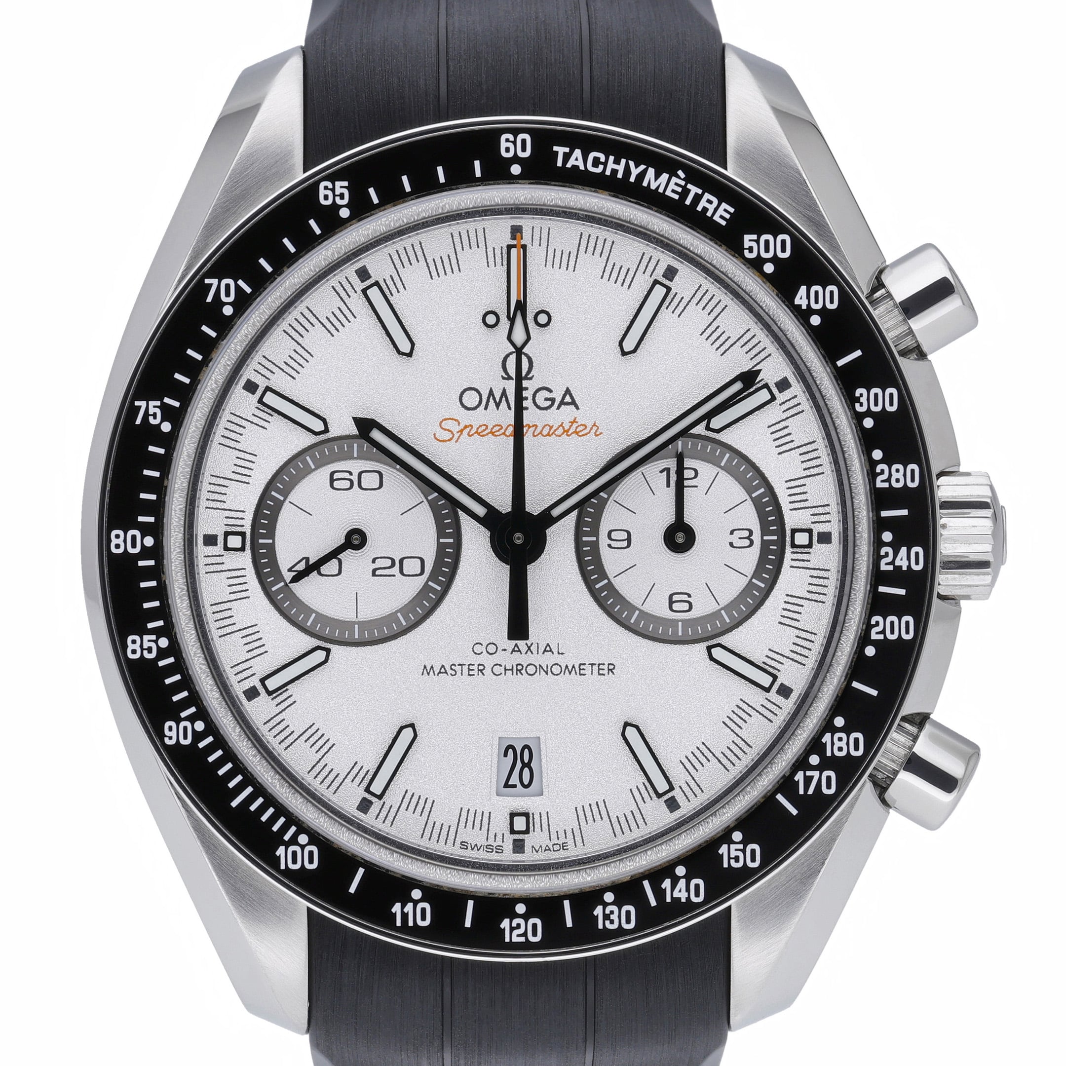 Omega Speedmaster Racing 329.33.44.51.04.001 White Dial at Sonning Vintage Watches