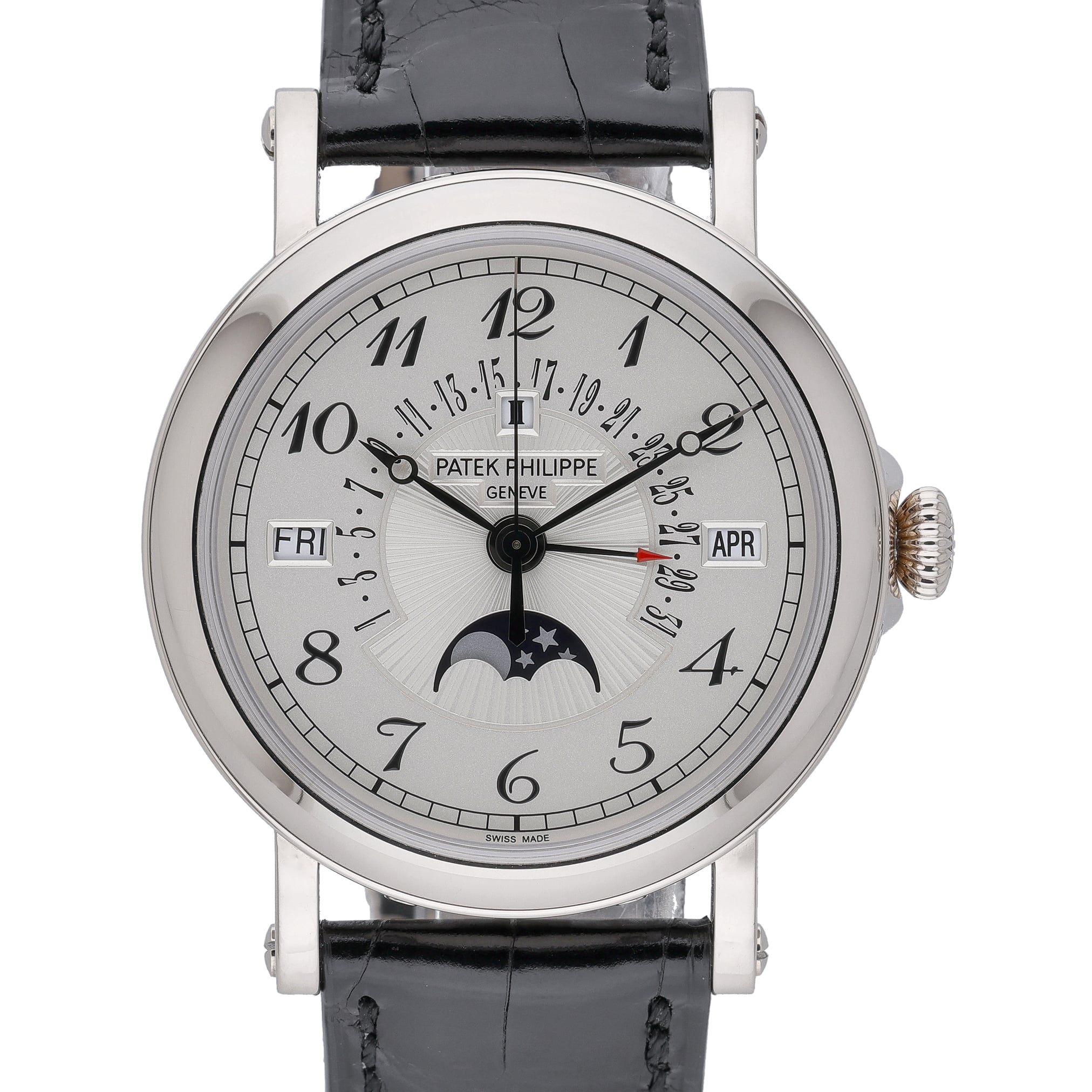 Patek Philippe Perpetual Calendar Grand Complications  5159G-012 Silver Dial at Sonning Vintage Watches