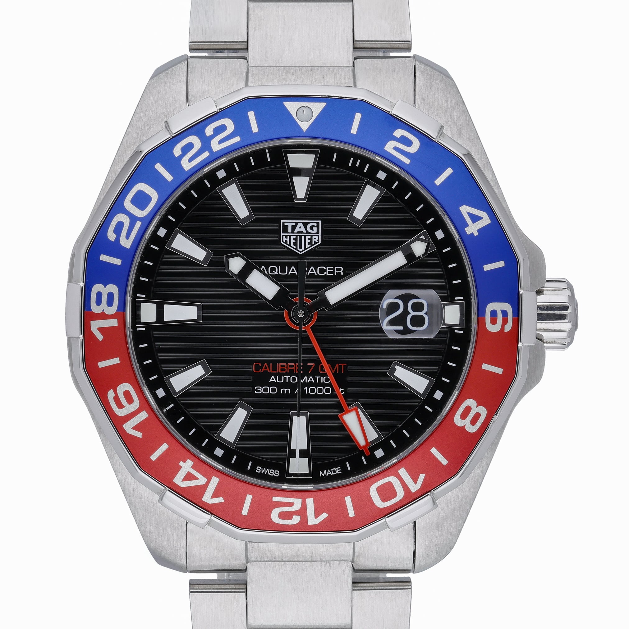 Tag Heuer Aquaracer  WAY201F Black Dial at Sonning Vintage Watches