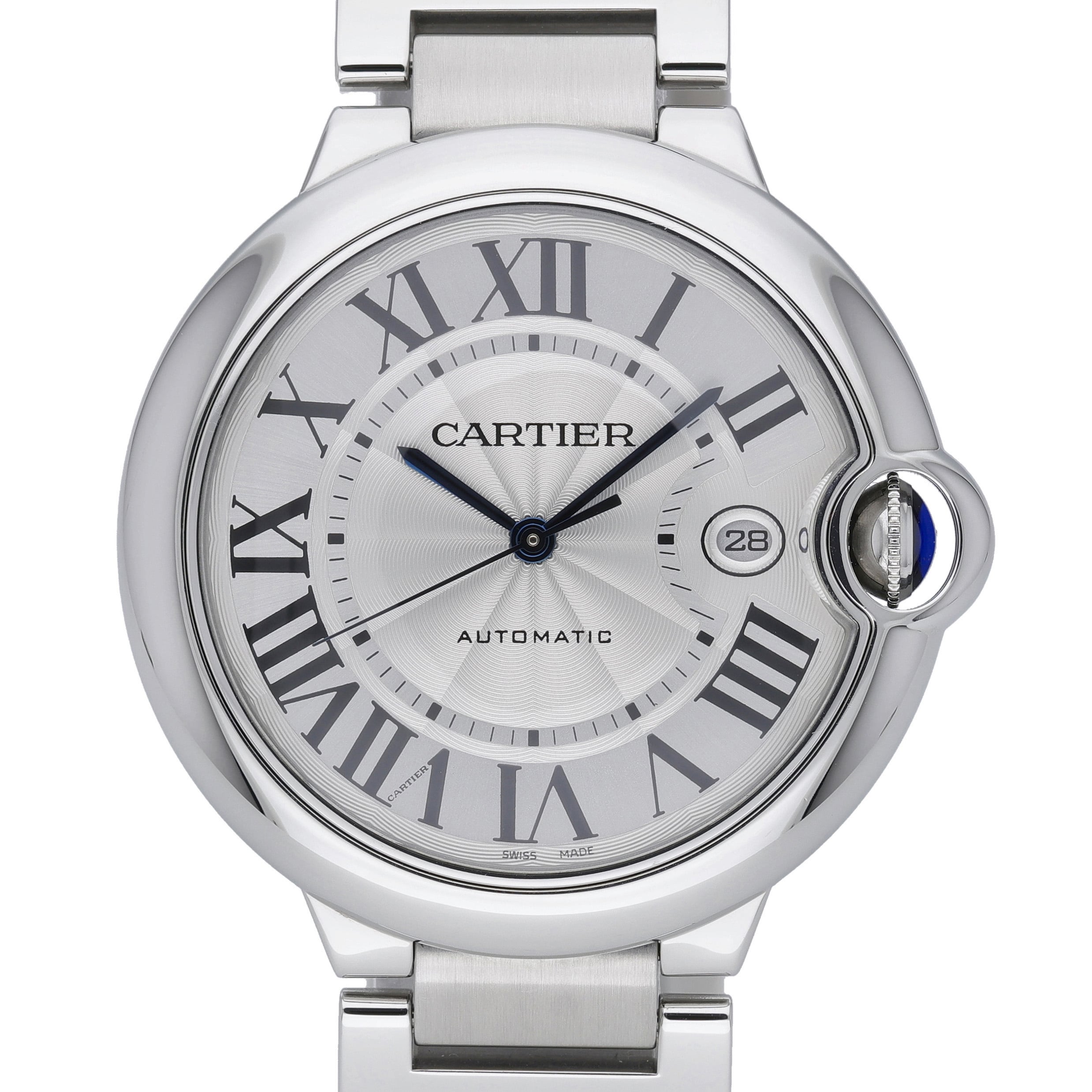 Cartier Ballon Bleu  W69012Z4 Silver Dial at Sonning Vintage Watches