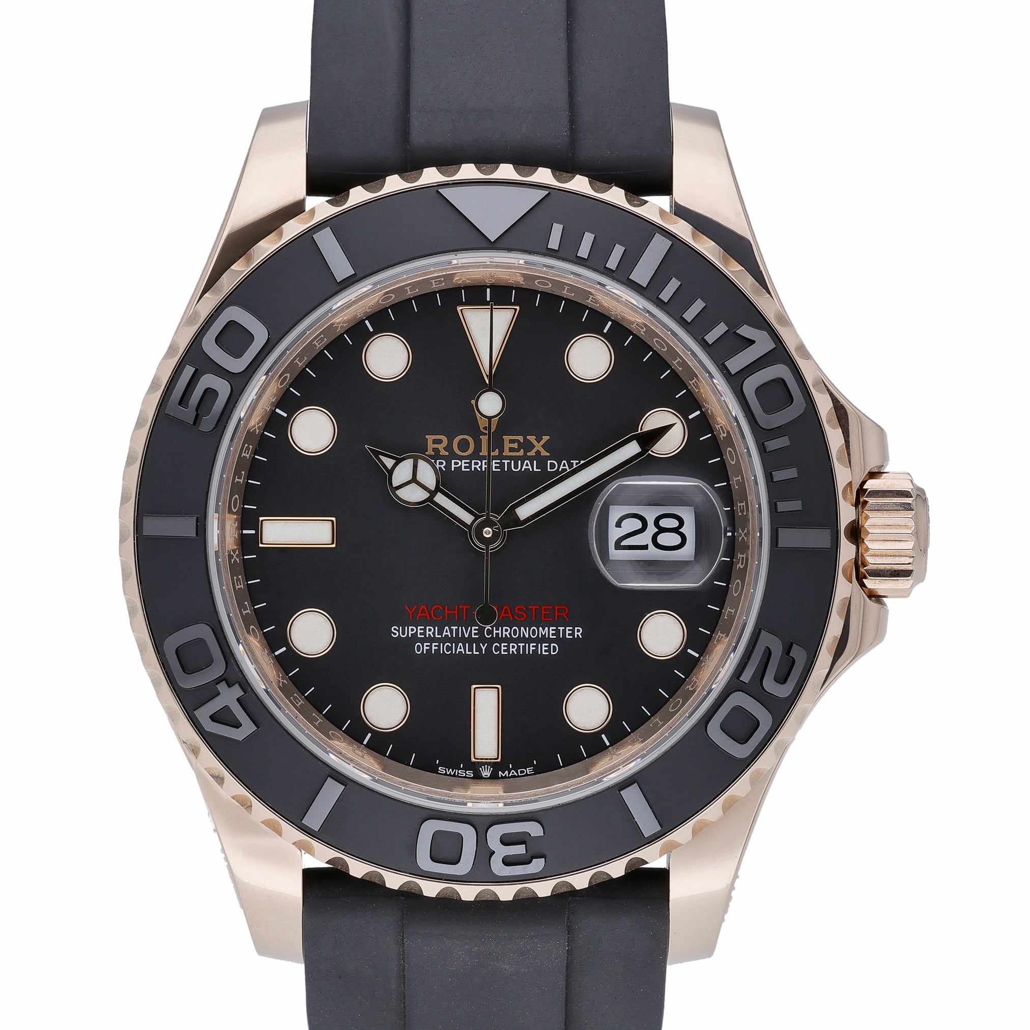 Rolex Yacht-Master 40 126655 Black Dial at Sonning Vintage Watches