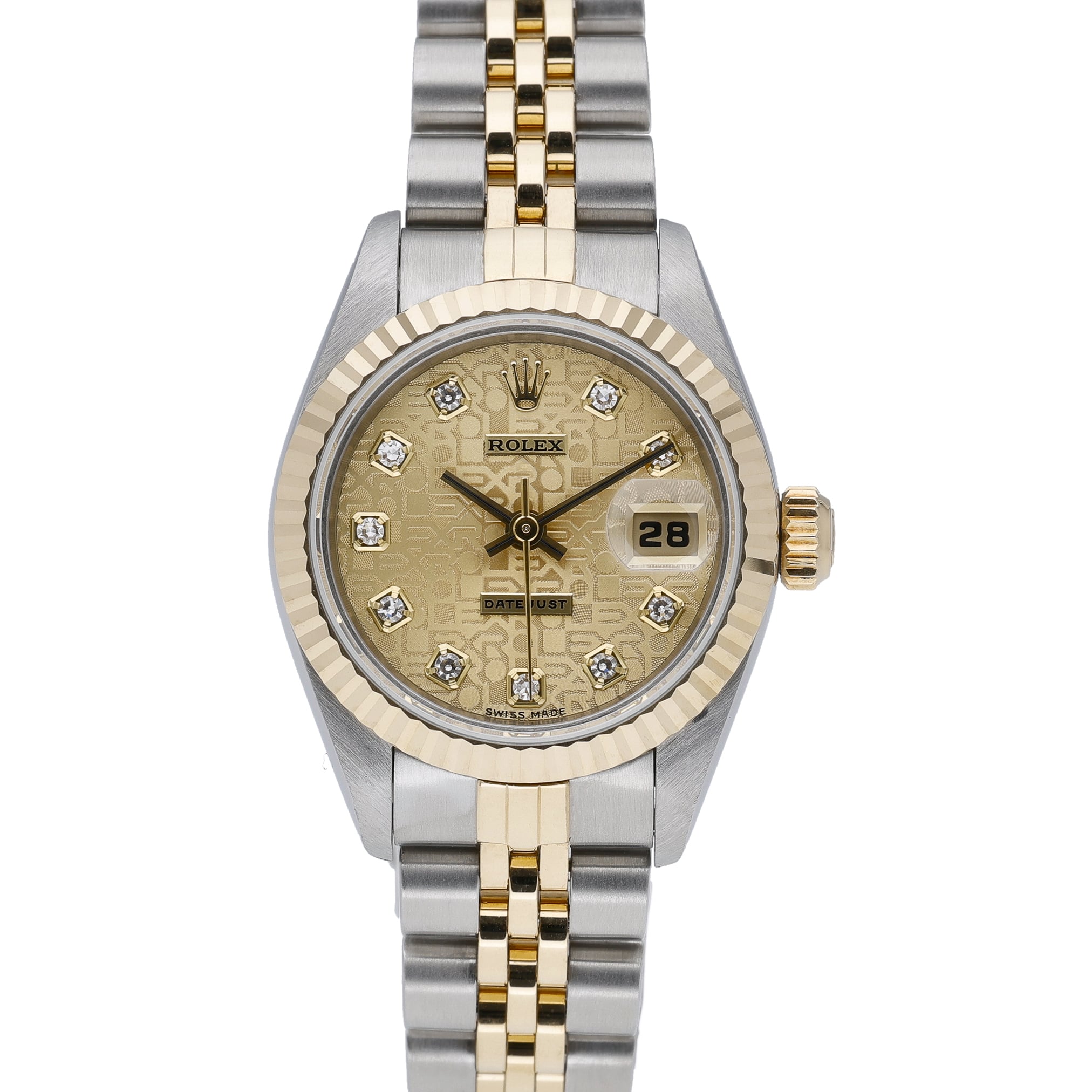 Rolex Datejust 69173 Diamond Dial at Sonning Vintage Watches