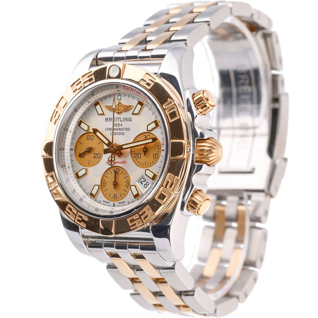 Breitling chronomat 41 two tone sale