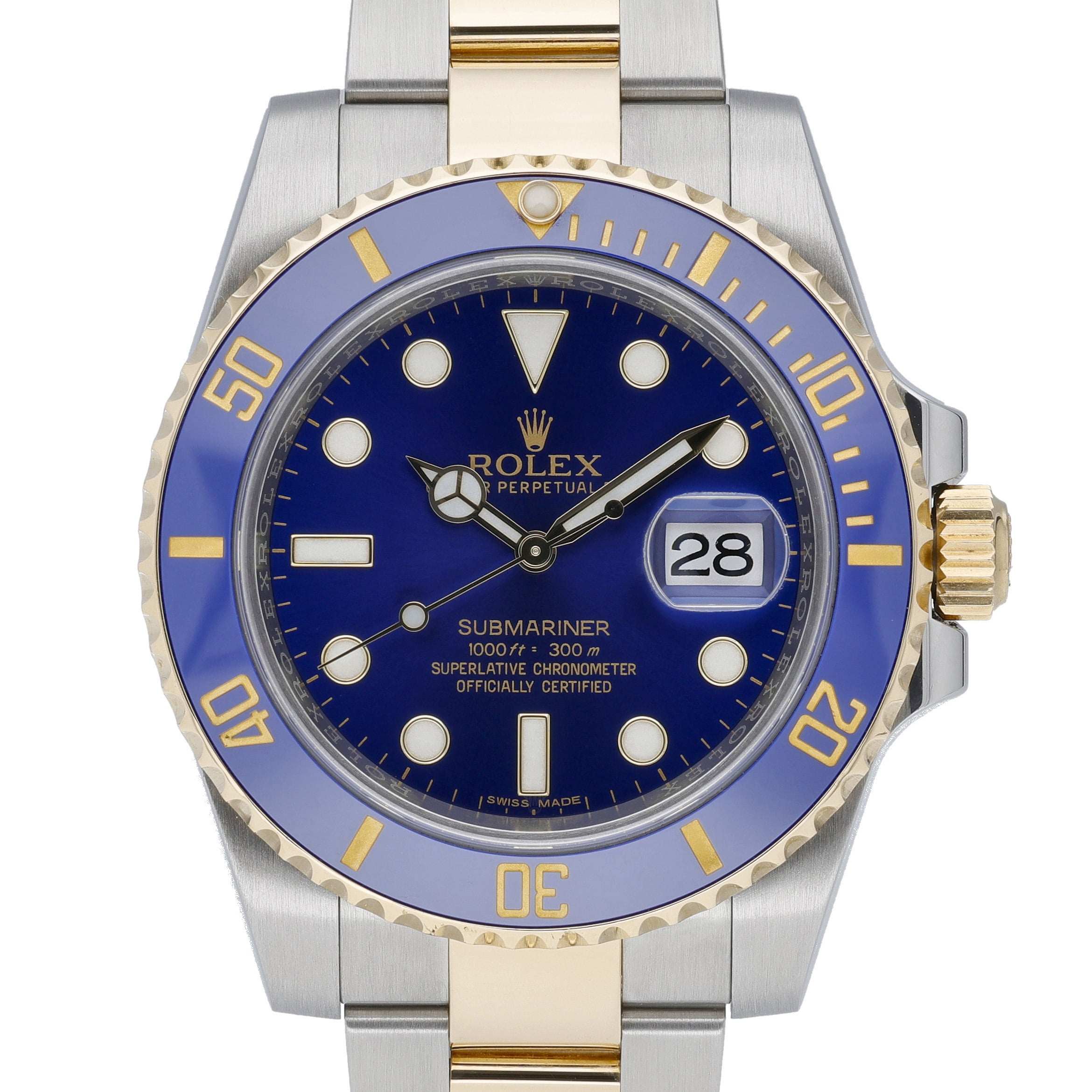 Rolex Submariner 116613LB Blue Dial at Sonning Vintage Watches