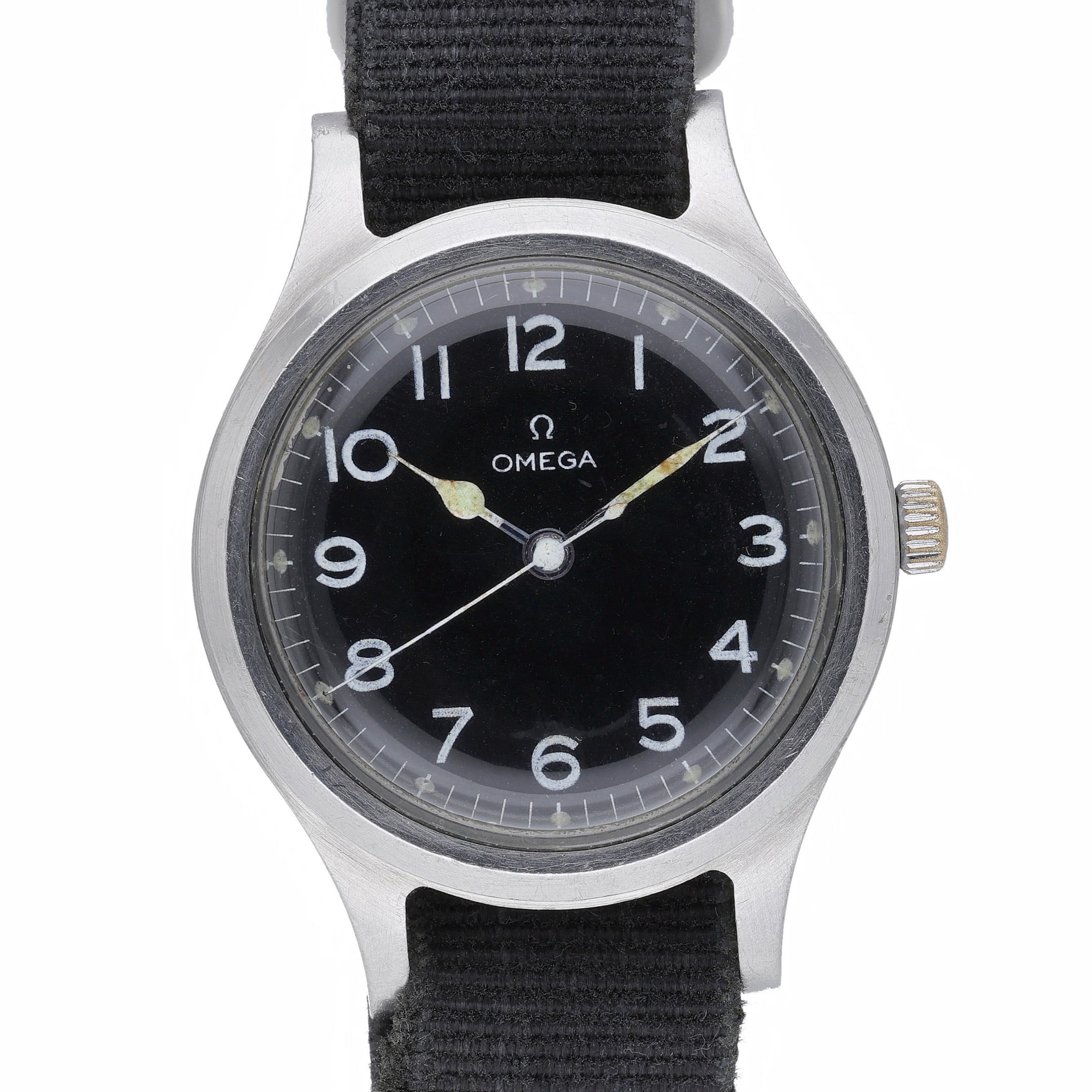 Omega Raf Pilots 6B/159 Black Dial at Sonning Vintage Watches