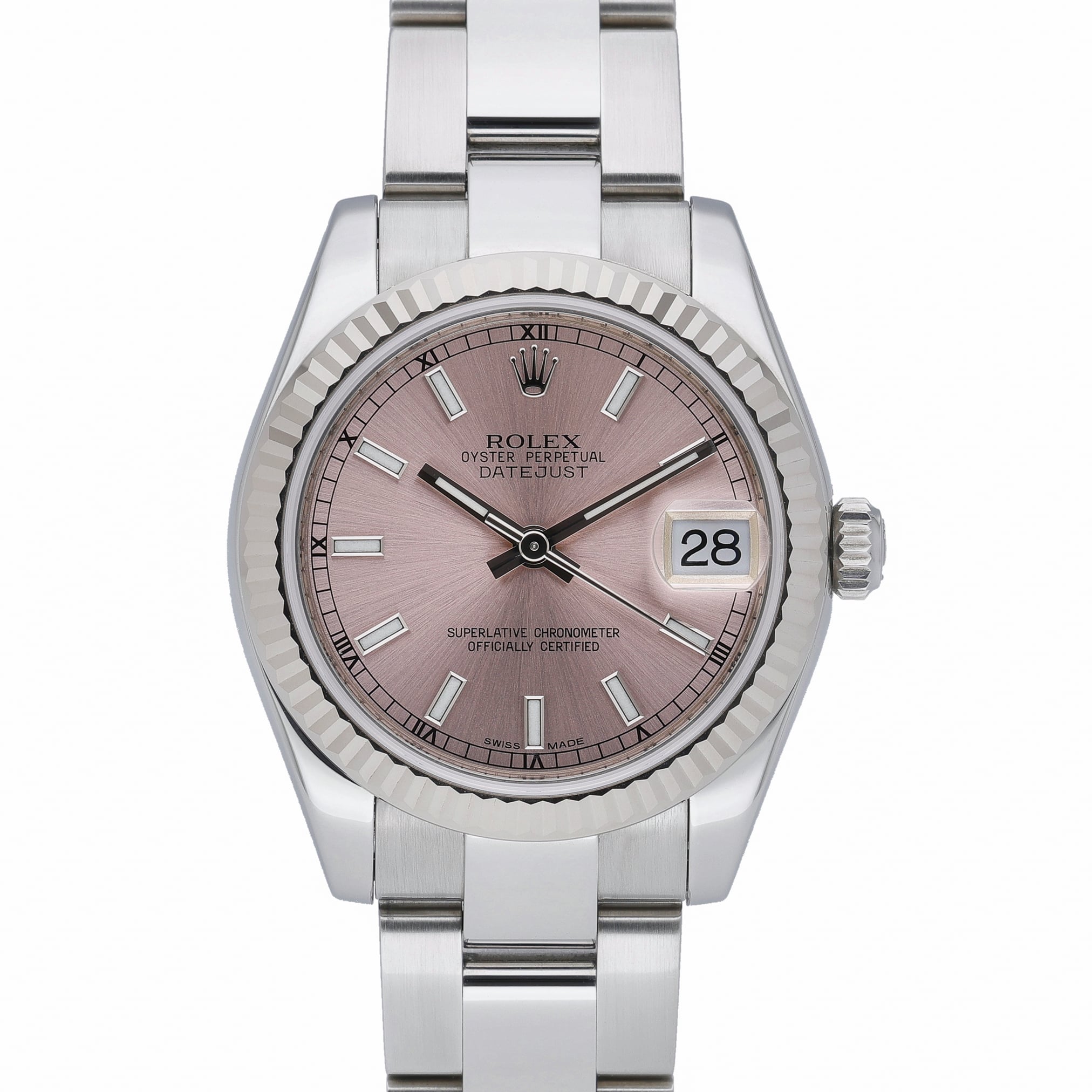 Rolex Datejust 178274 Pink Dial at Sonning Vintage Watches