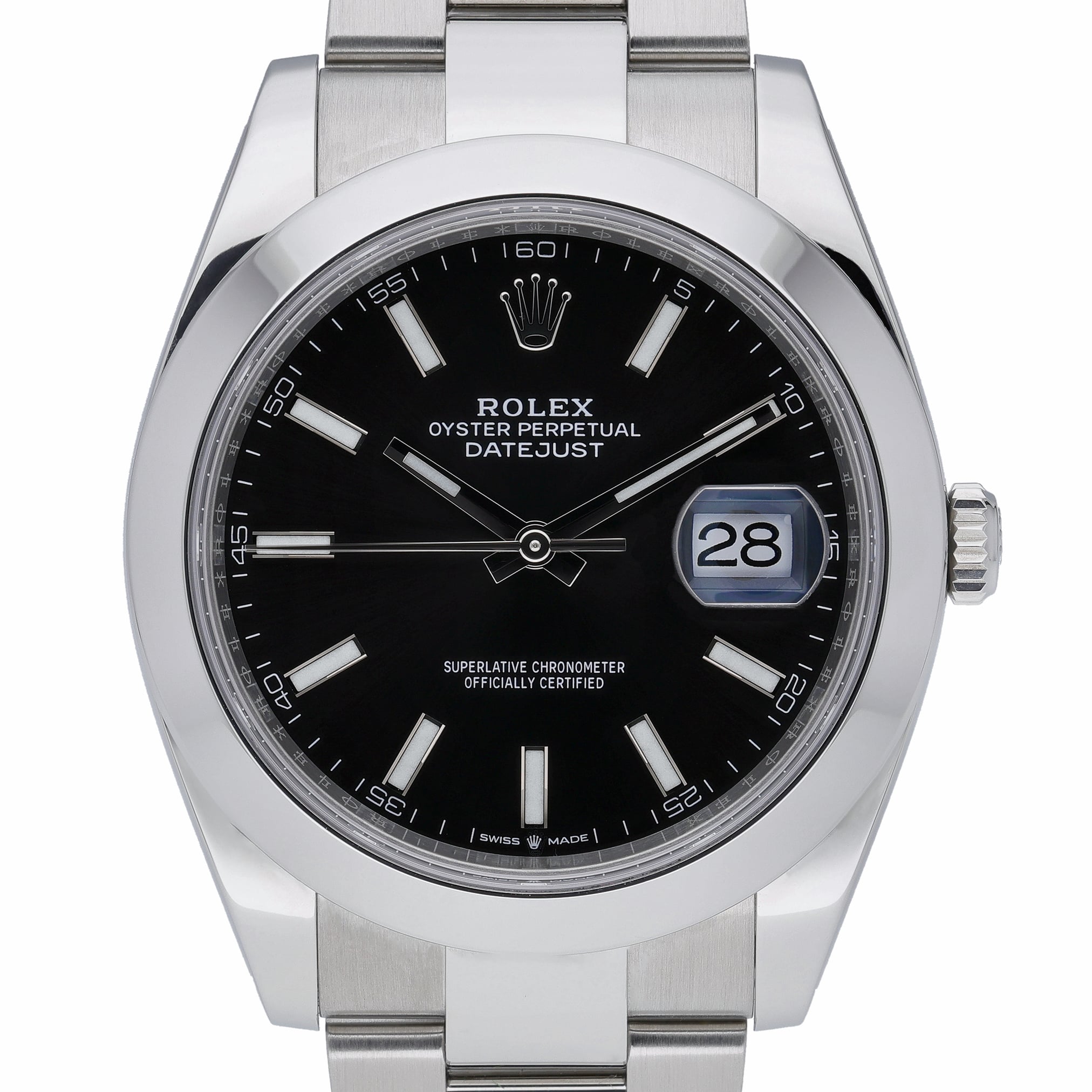 Rolex Datejust 41 126300 Black Dial at Sonning Vintage Watches