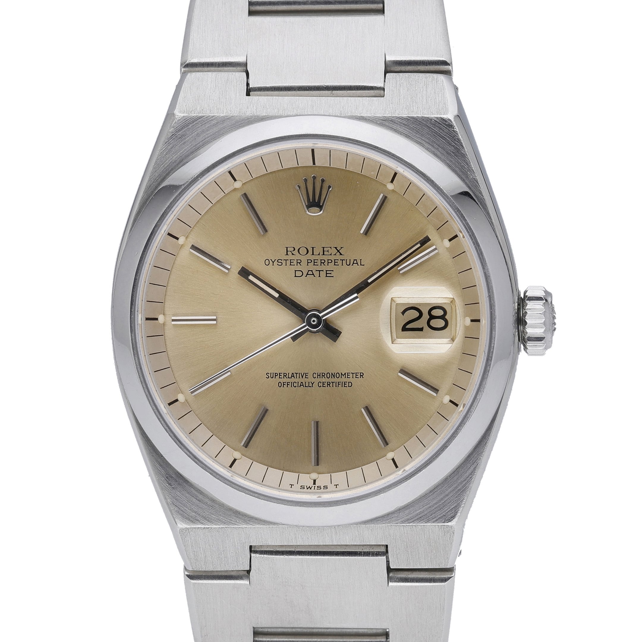 Rolex Oyster Perpetual Date 1530 Silver Dial at Sonning Vintage Watches