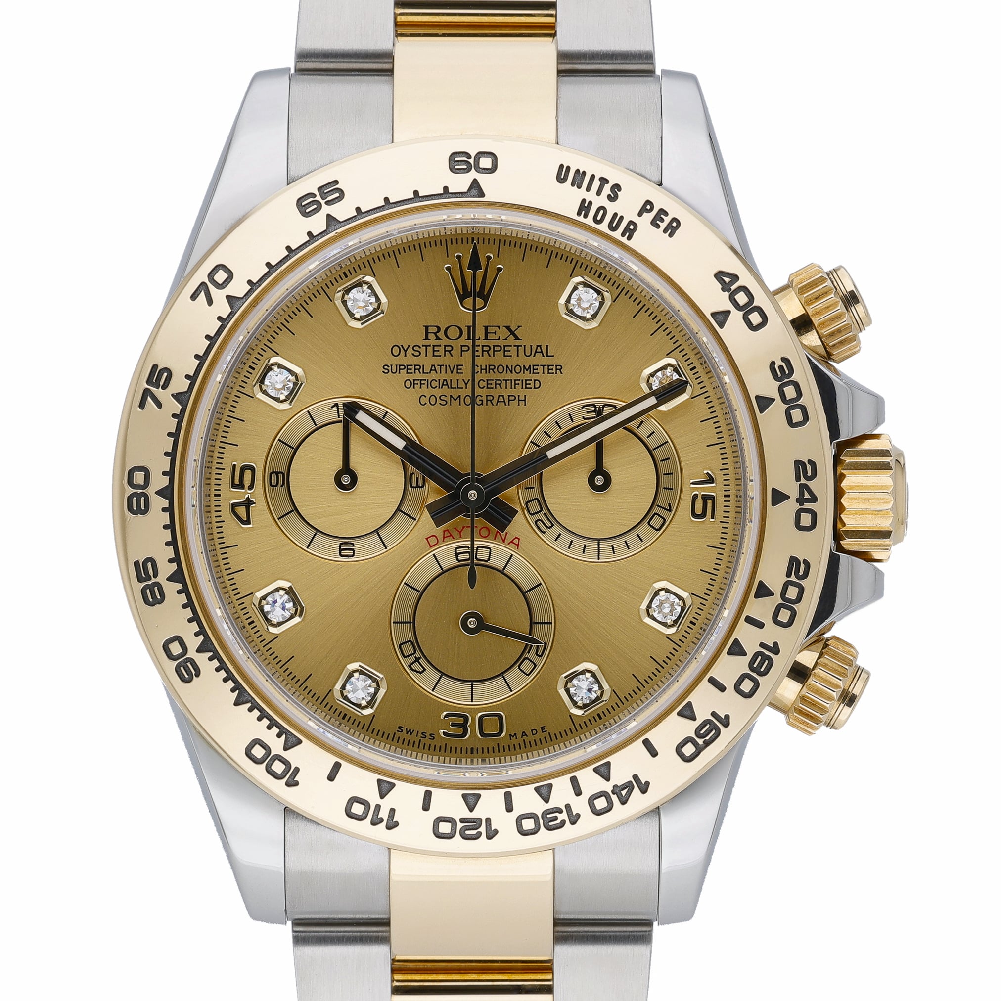 Rolex Daytona 116503 Champagne Diamond Dial at Sonning Vintage Watches