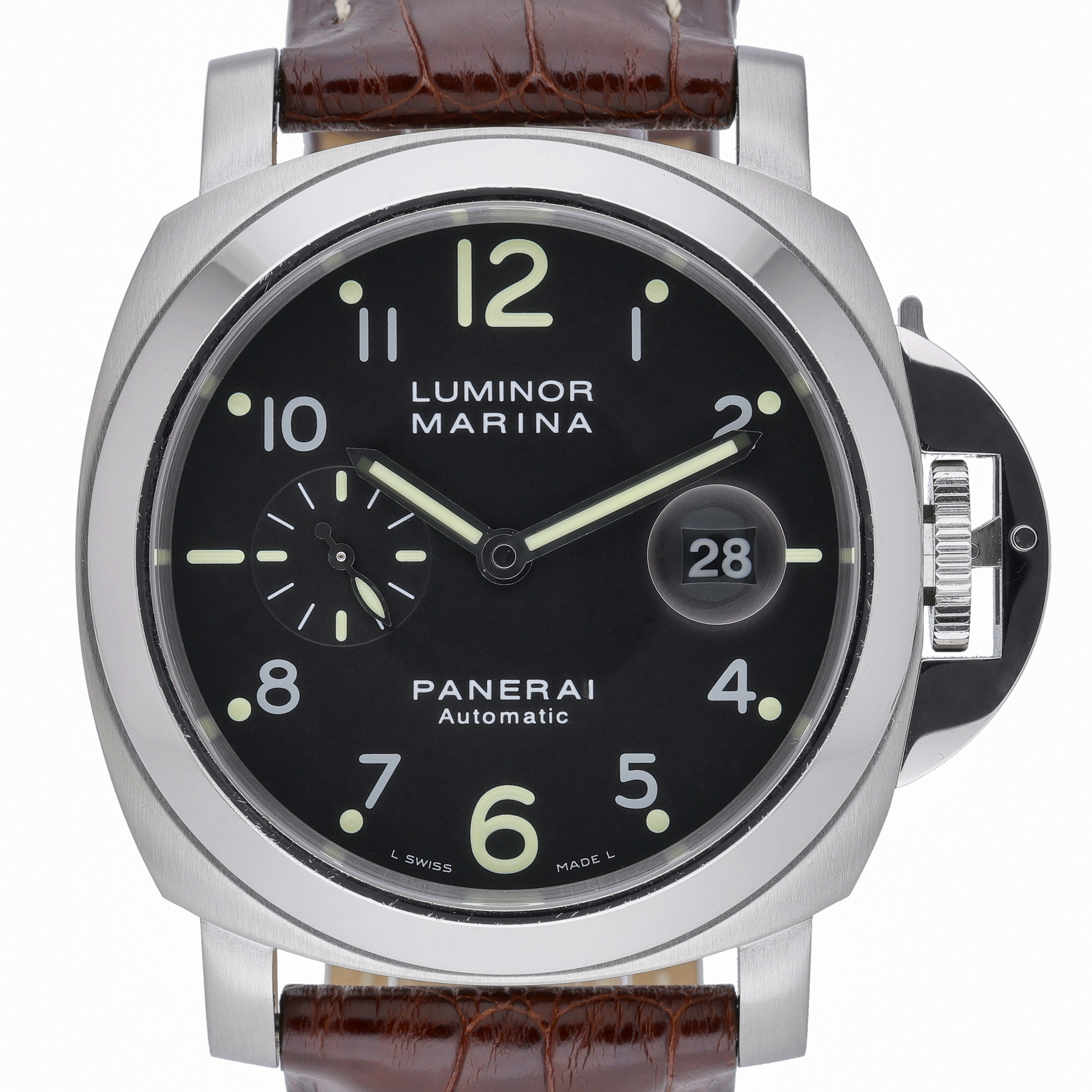 Panerai Luminor Marina PAM00164 Black Dial at Sonning Vintage Watches