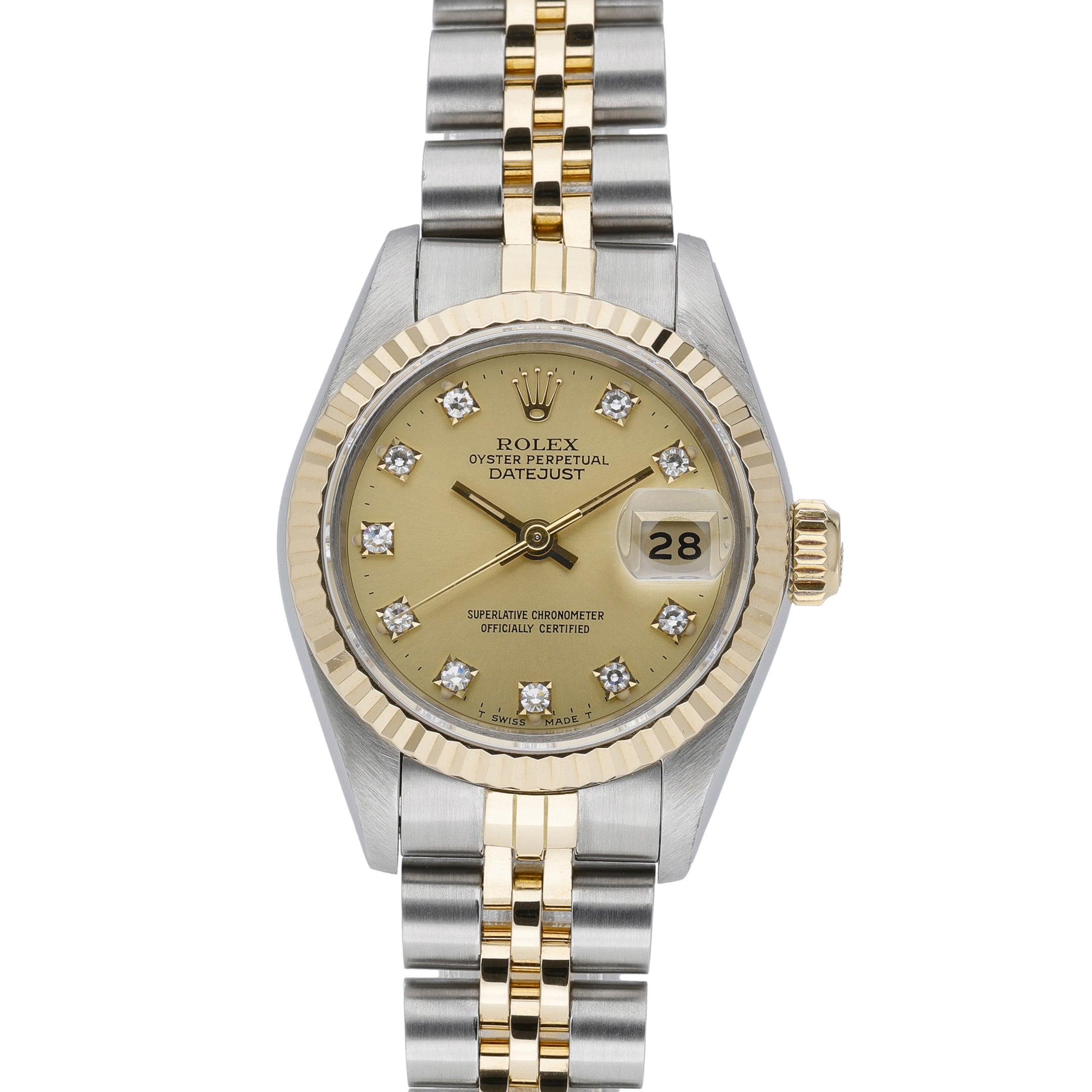 Rolex Datejust 69173 Champagne Dial at Sonning Vintage Watches