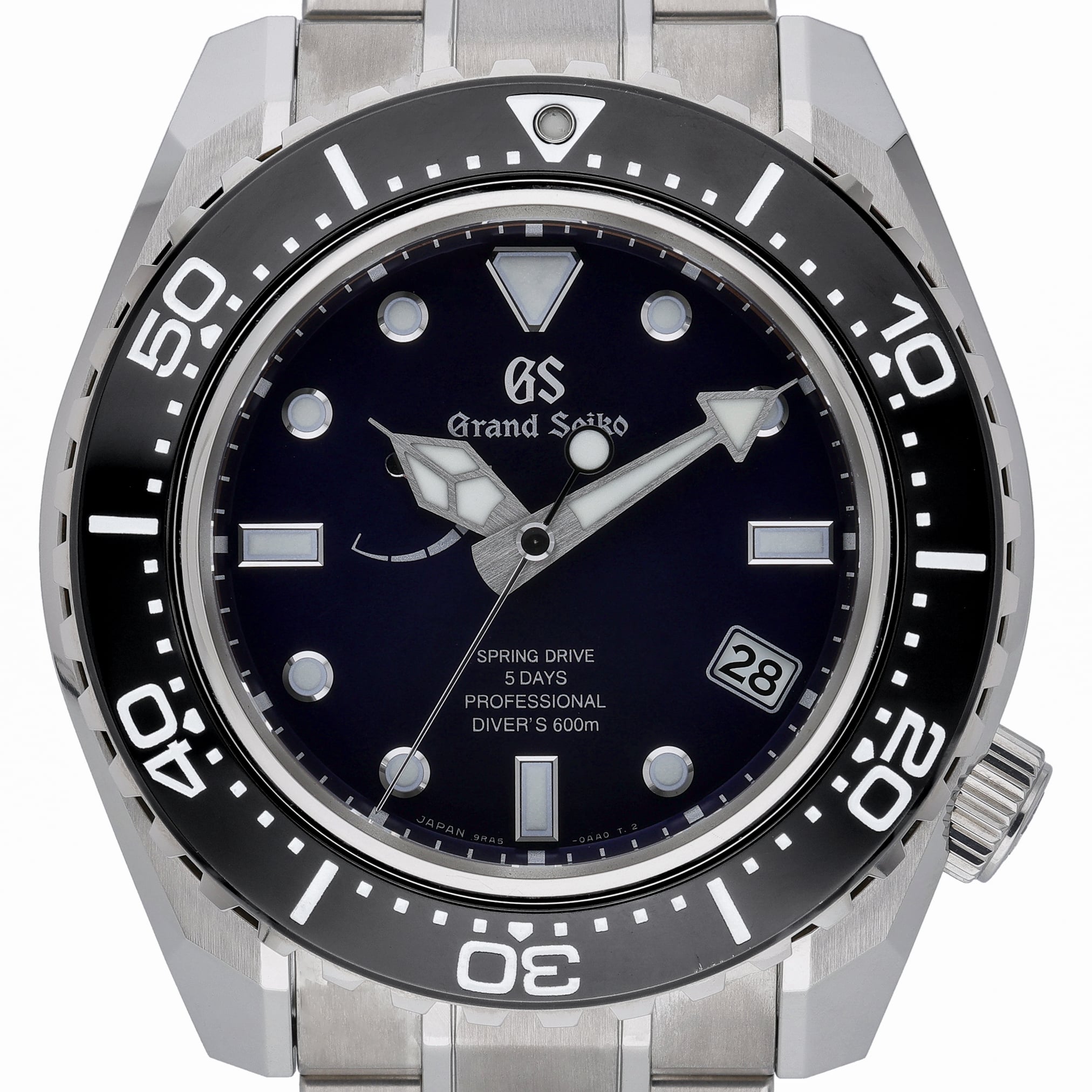 Grand Seiko Sport Collection 60Th Anniversary Limited Edition SLGA001 Blue Dial at Sonning Vintage Watches