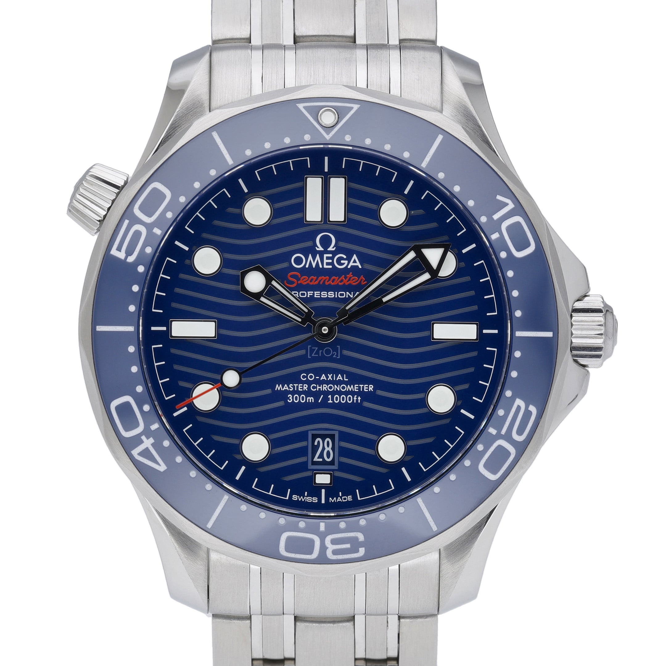 Omega Seamaster Diver 300M 21030422003001 Blue Dial at Sonning Vintage Watches