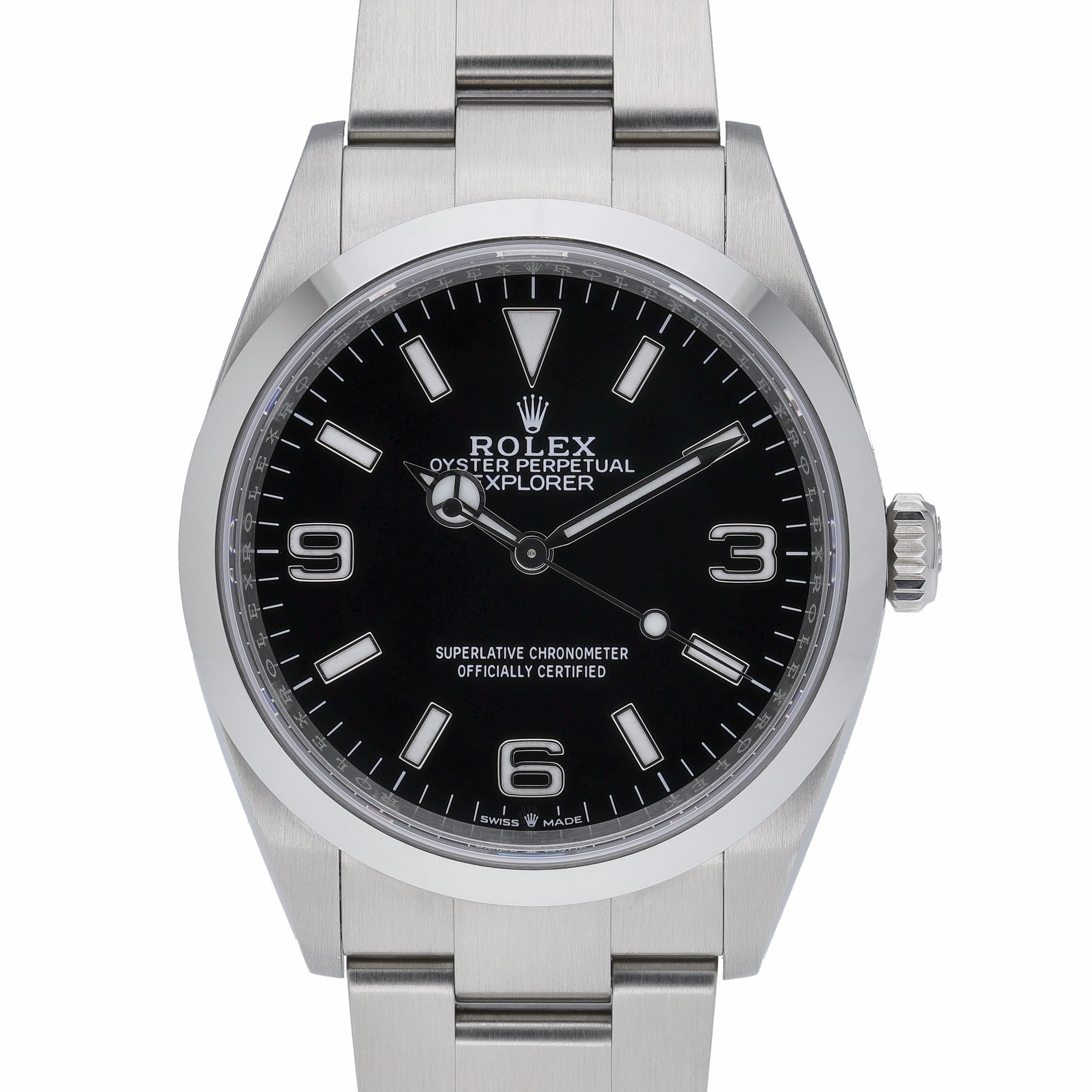 Rolex Explorer 124270 Black Dial at Sonning Vintage Watches