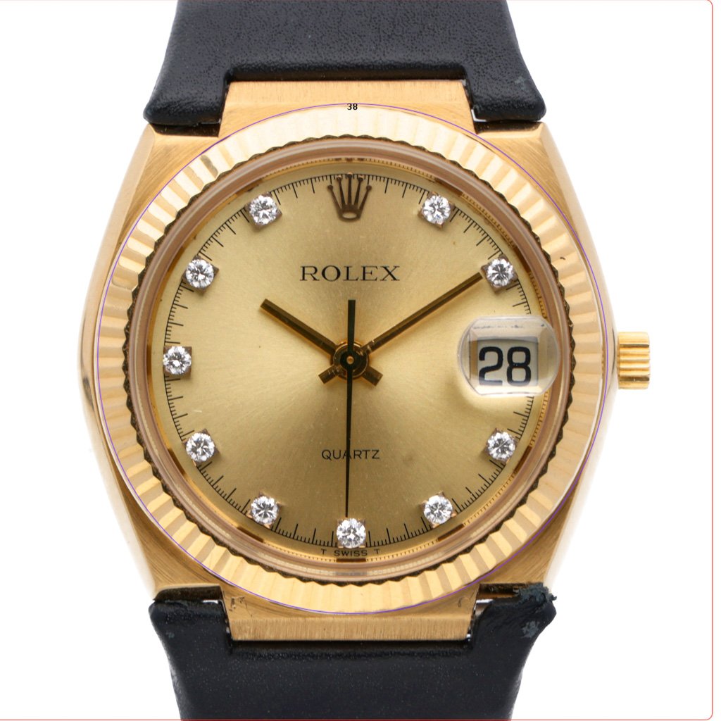 Rolex Datejust Oysterquartz Texano at Sonning Vintage Watches