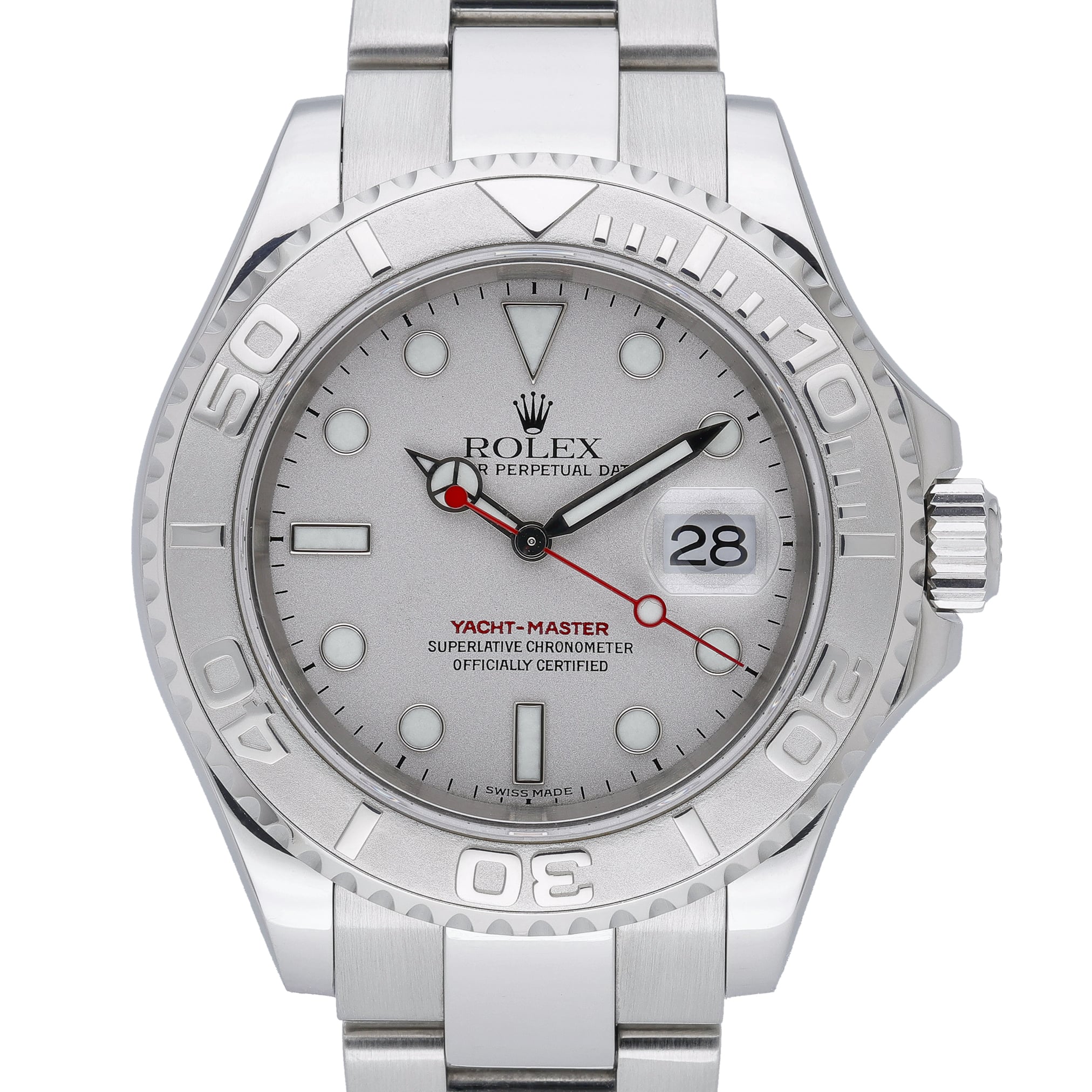Rolex Yacht-Master 40 16622 Silver Dial at Sonning Vintage Watches