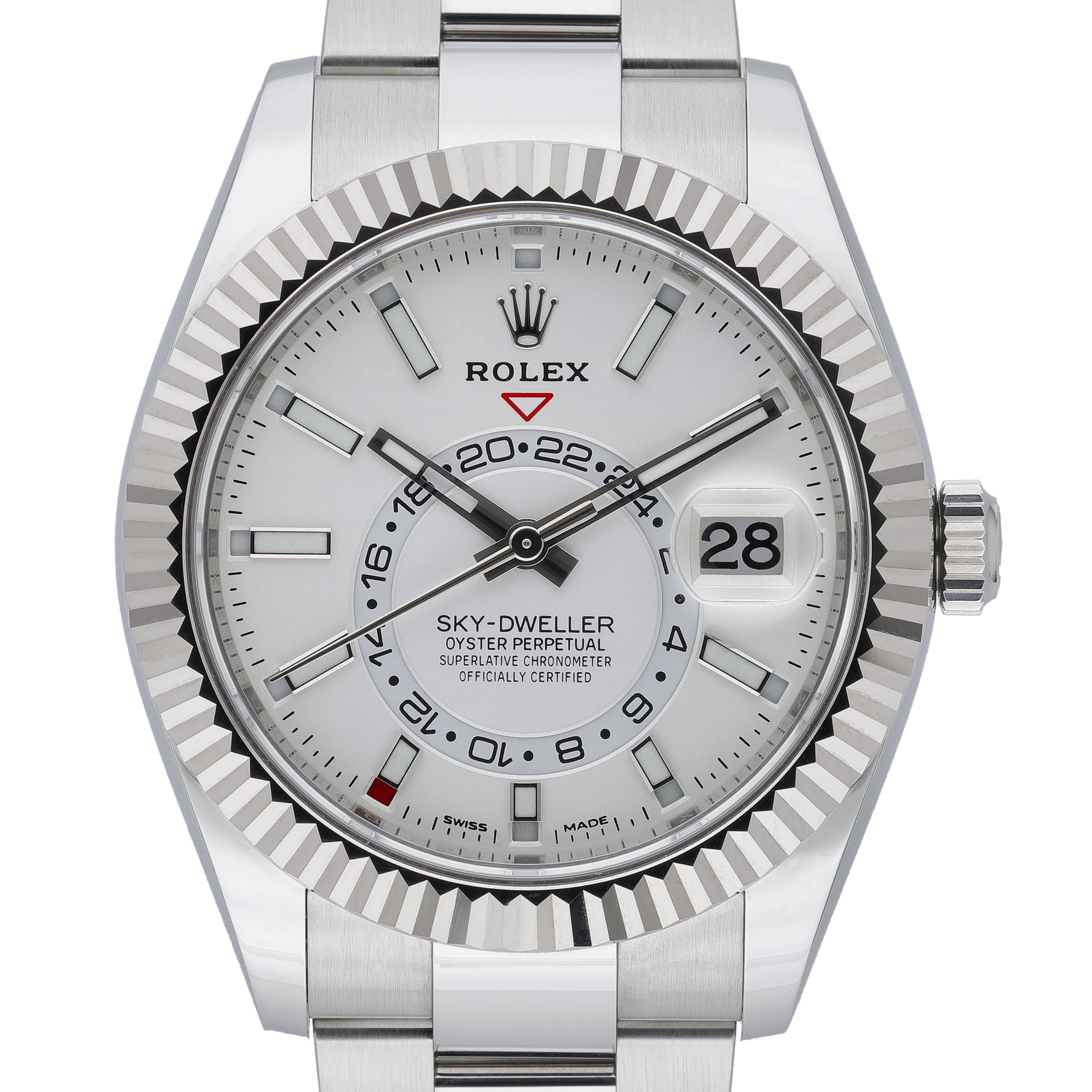 Rolex Sky-Dweller 326934 White Dial at Sonning Vintage Watches