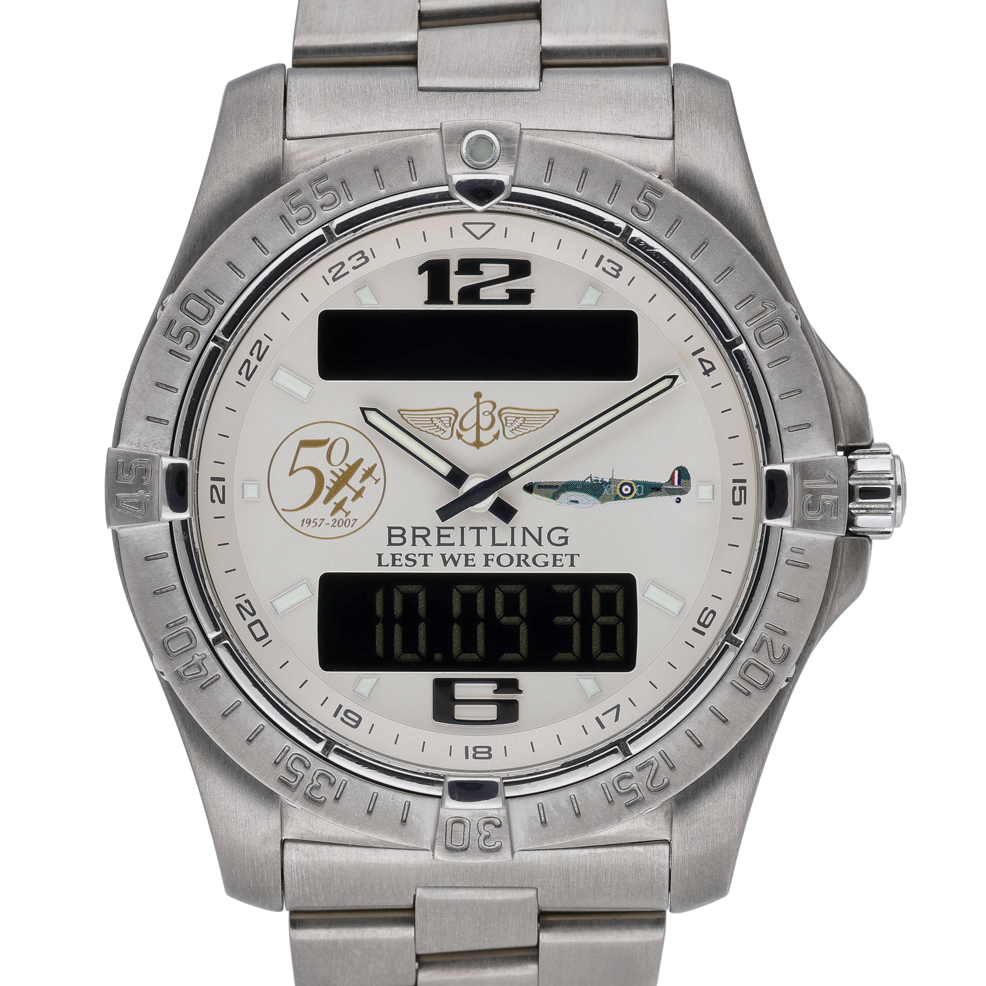Breitling Aerospace Avantage E79362 Silver Dial at Sonning Vintage Watches