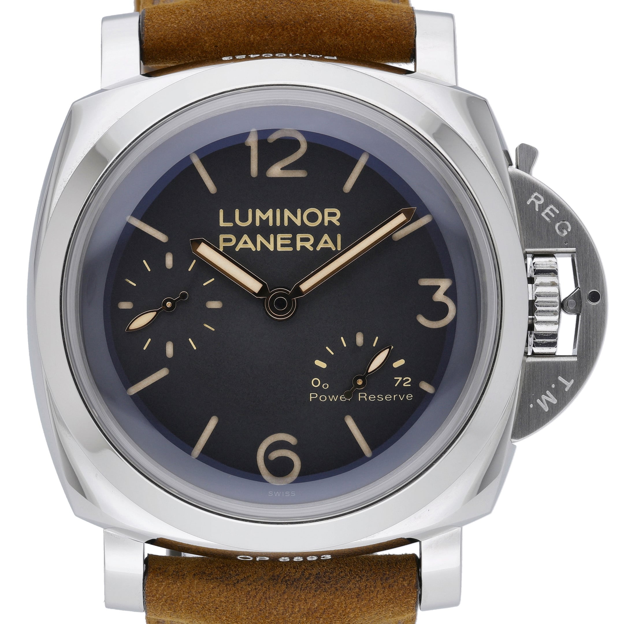 Panerai Luminor 1950 3 Days Power Reserve PAM00423 Black Dial at Sonning Vintage Watches