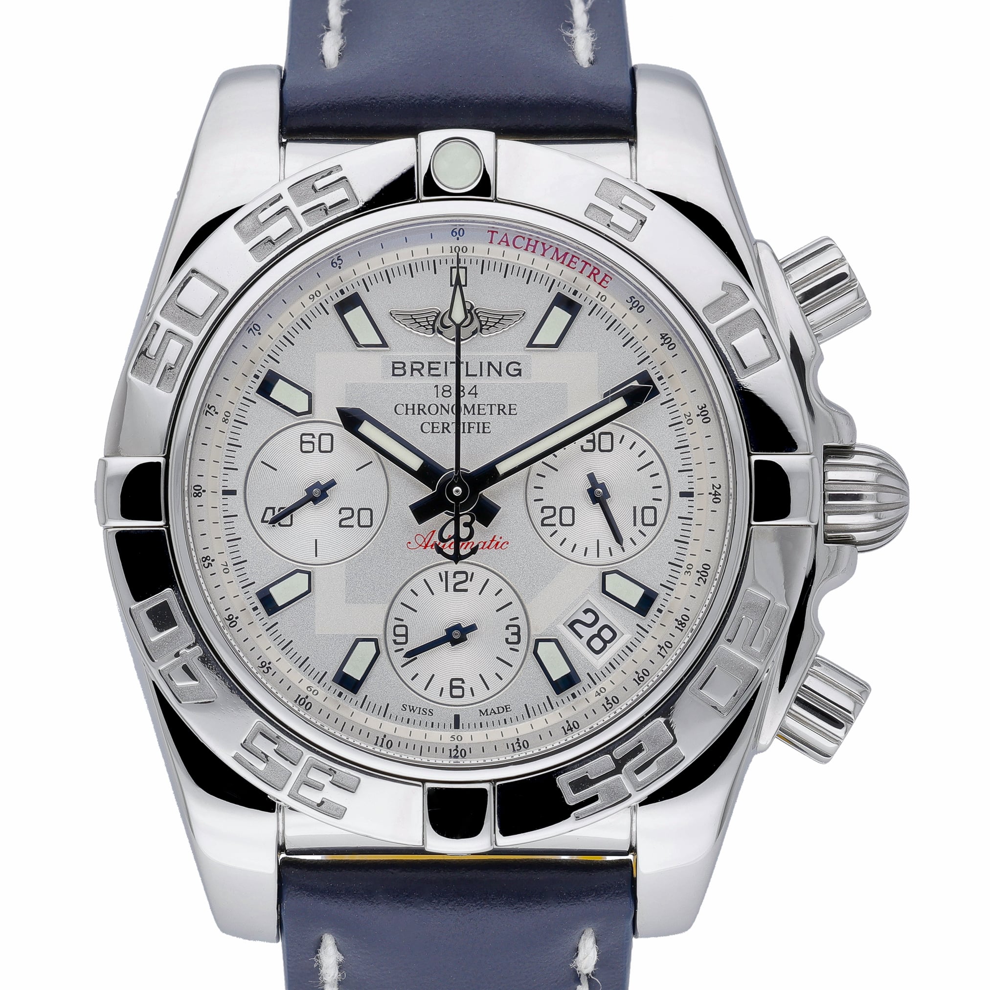 Breitling Chronomat 41 AB0140 White Dial at Sonning Vintage Watches
