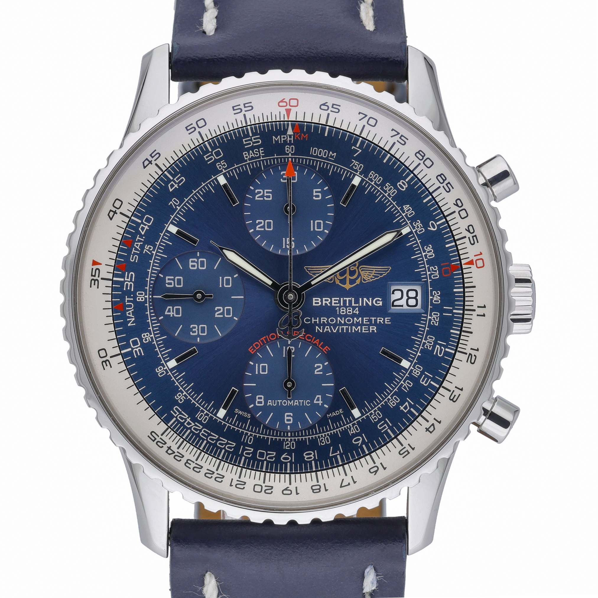 Breitling Navitimer Heritage A1332412 Blue Dial at Sonning Vintage Watches