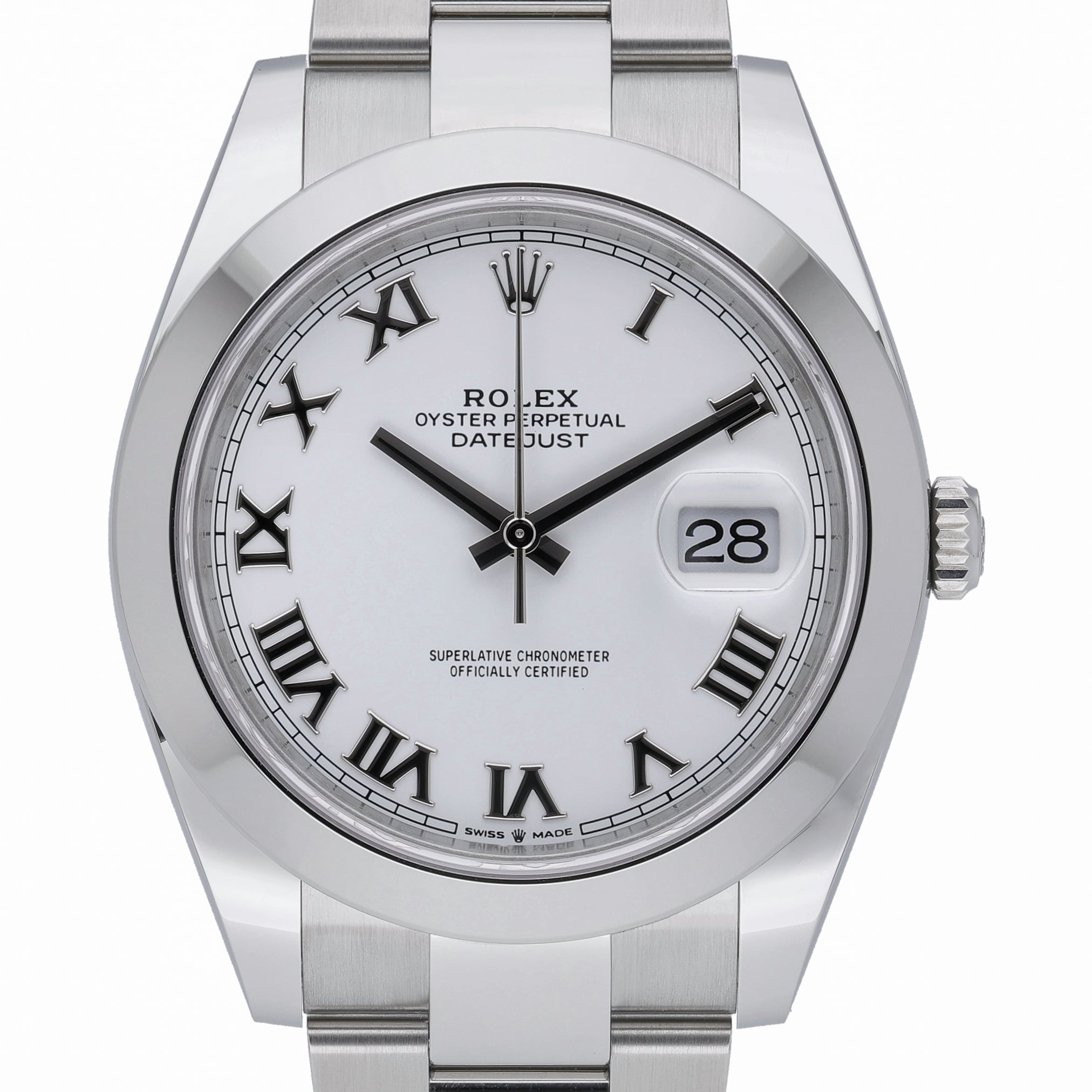 Rolex Datjeust 41 126300 White Dial at Sonning Vintage Watches