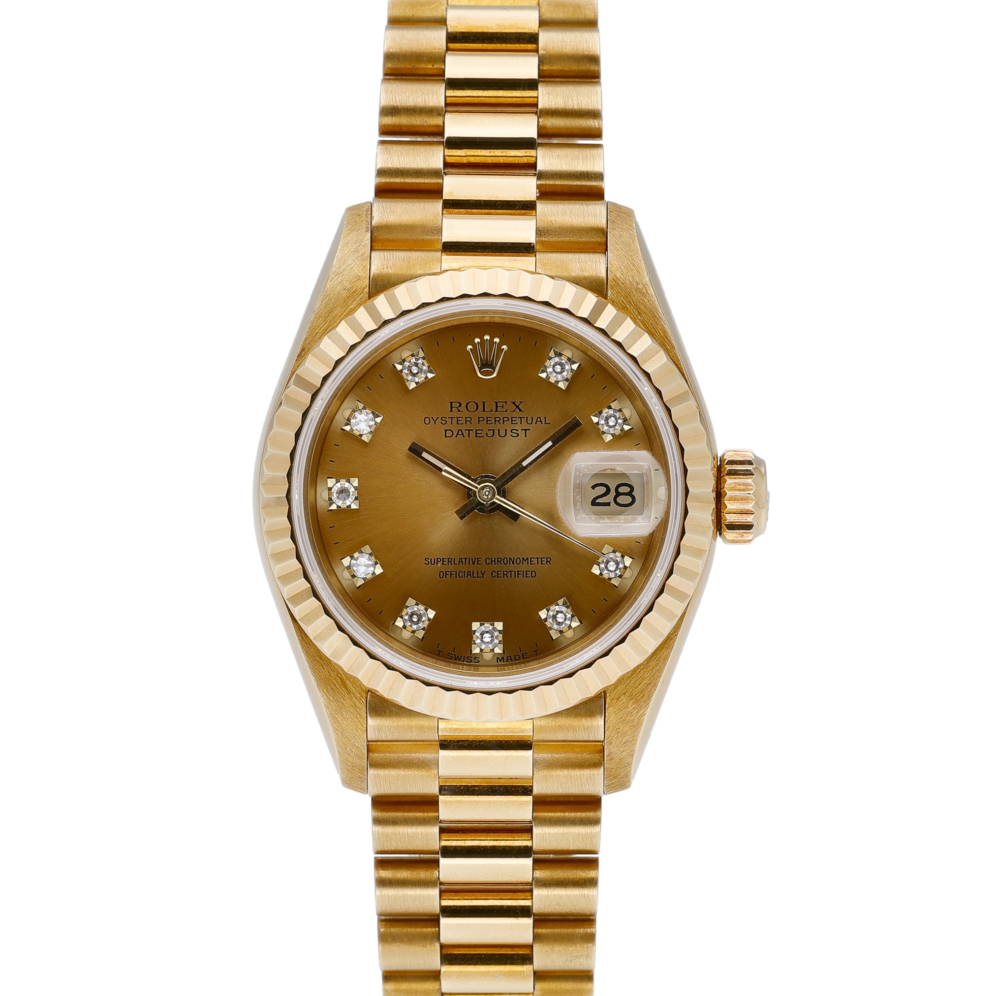 Rolex Datejust 69178 Champagne Dial at Sonning Vintage Watches