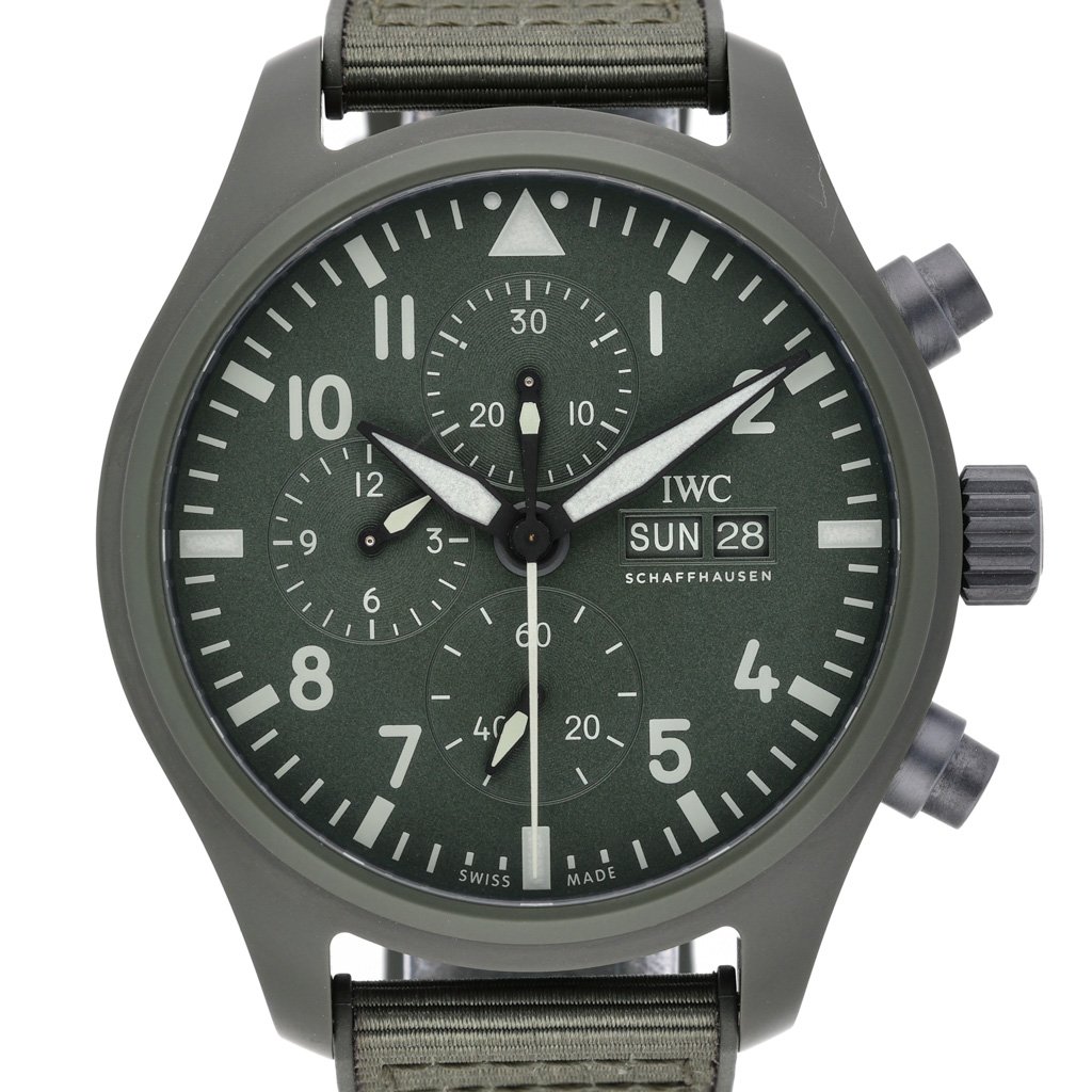 Iwc Pilot’S Watch Chronograph Top Gun Edition at Sonning Vintage Watches