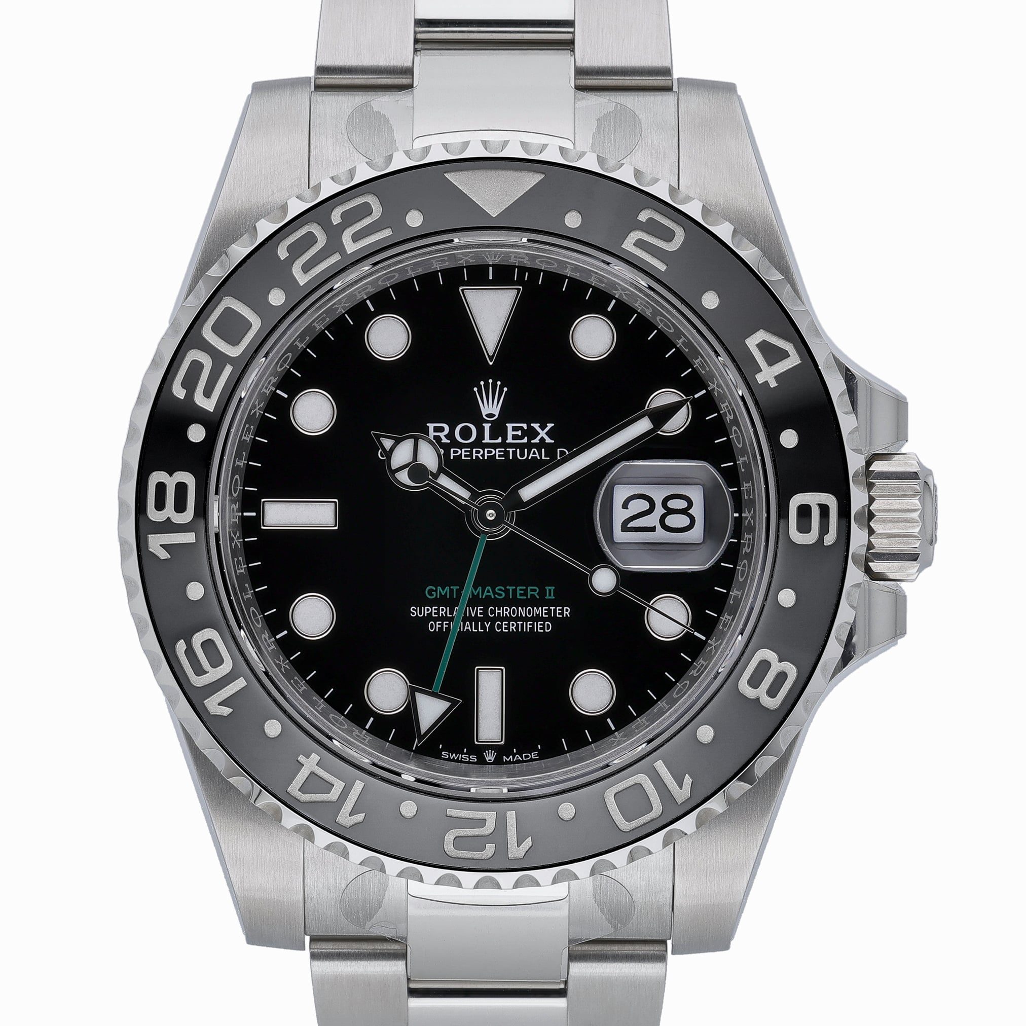Rolex Gmt-Master II 126710GRNR Black Dial at Sonning Vintage Watches