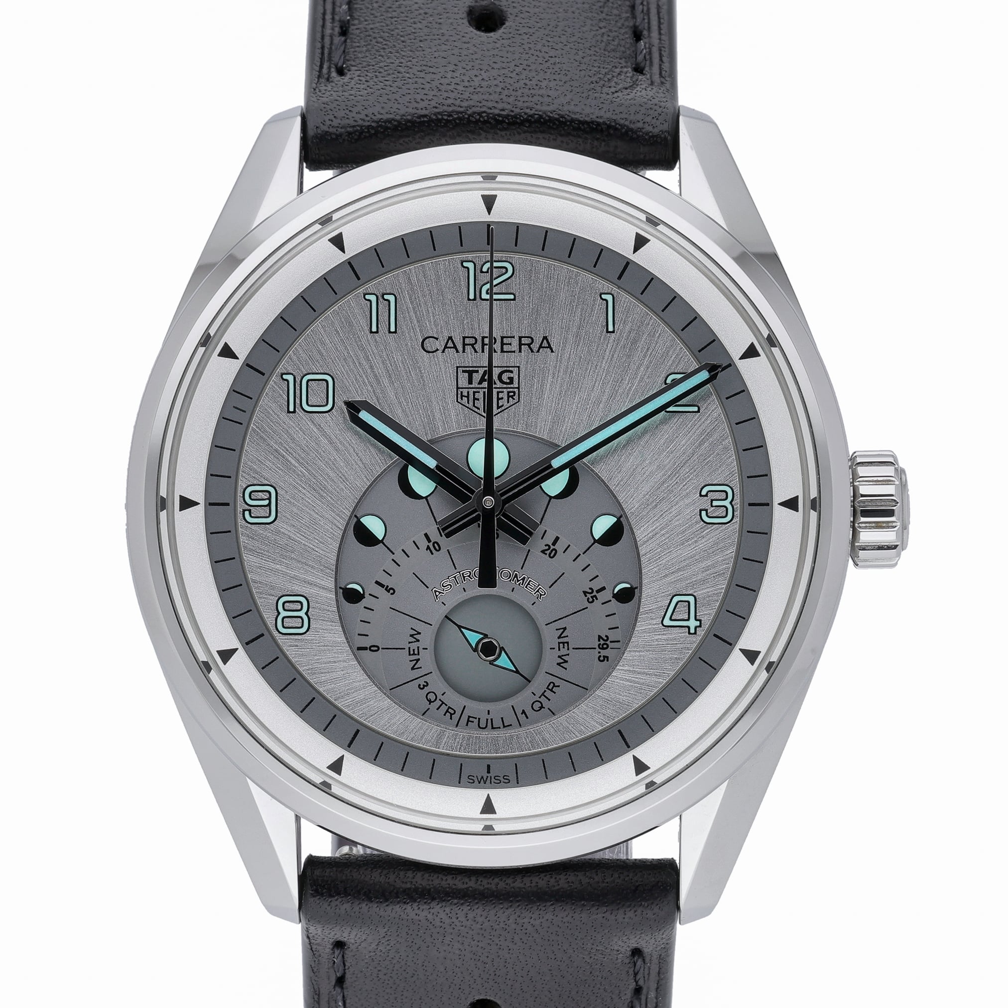 Tag Heuer Carrera Astronomer WBX2112.FC6615 Silver Dial at Sonning Vintage Watches