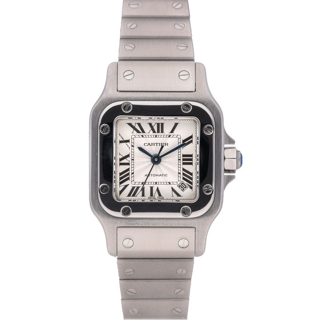 Cartier Santos Galbee at Sonning Vintage Watches