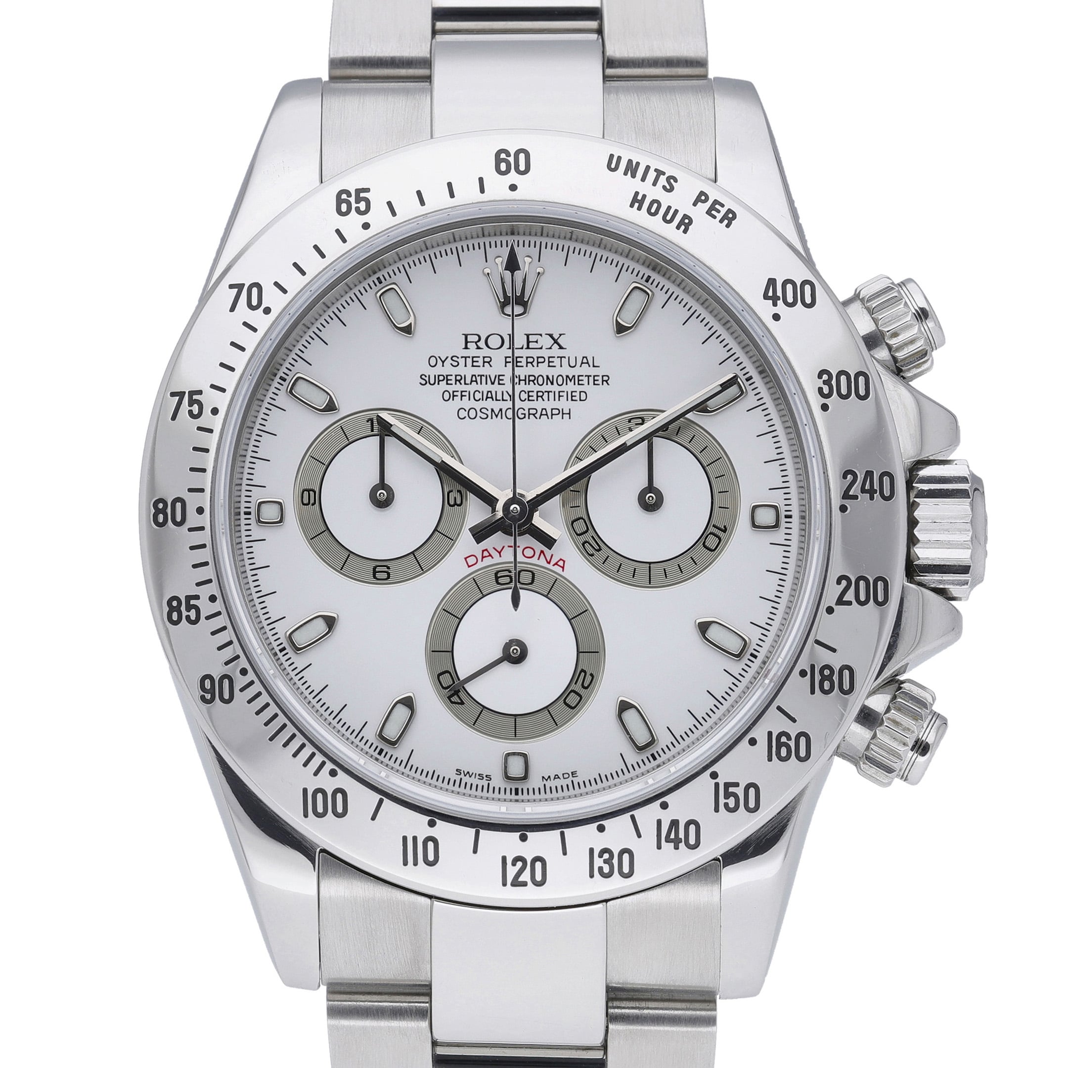 Rolex Daytona 116520 White Dial at Sonning Vintage Watches