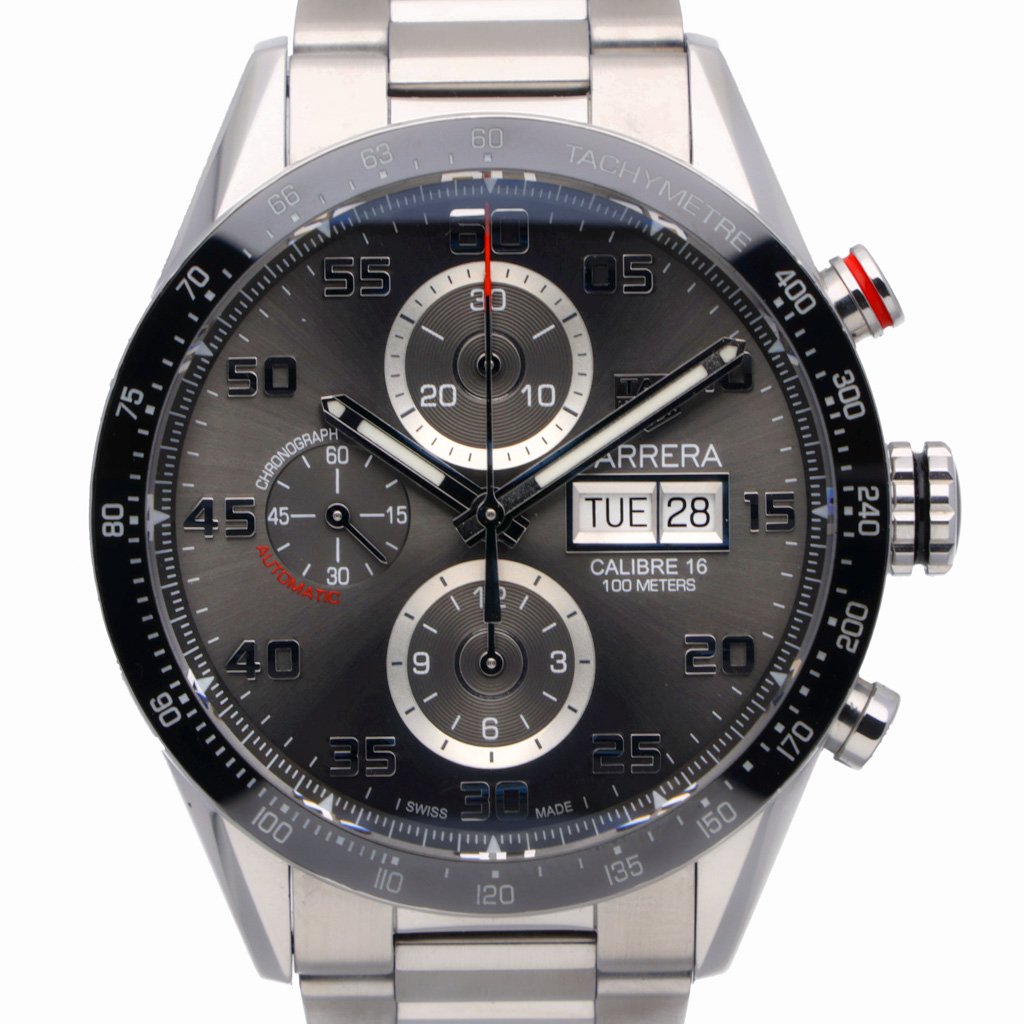 時計 TAG Heuer CARRERA CV2A1U BA0738 TAG Heuer Carrera - Steel - 43 mm | TAG Heuer
